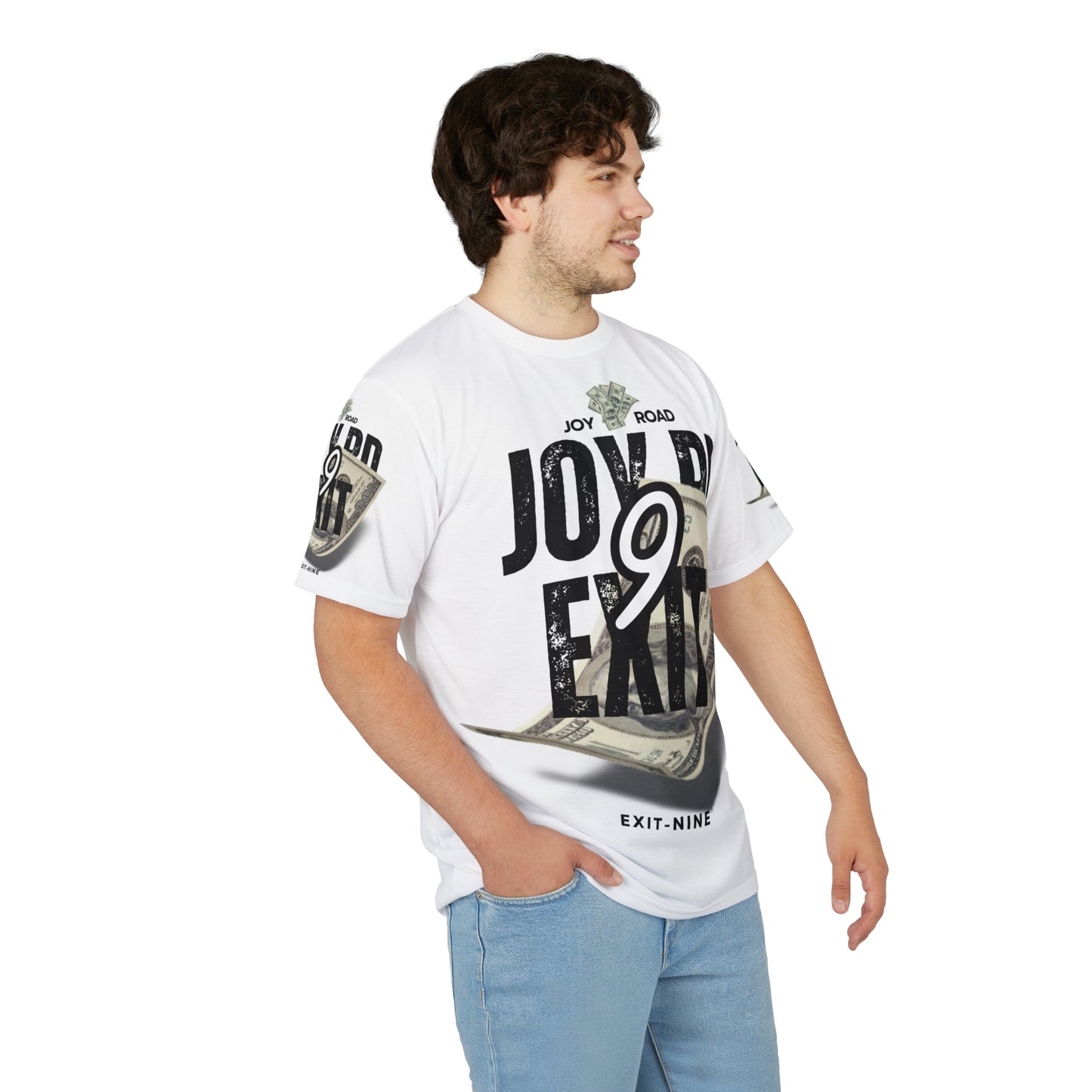 Joy Road Unisex Cut & Sew Tee - Exit 9 Dollar Design