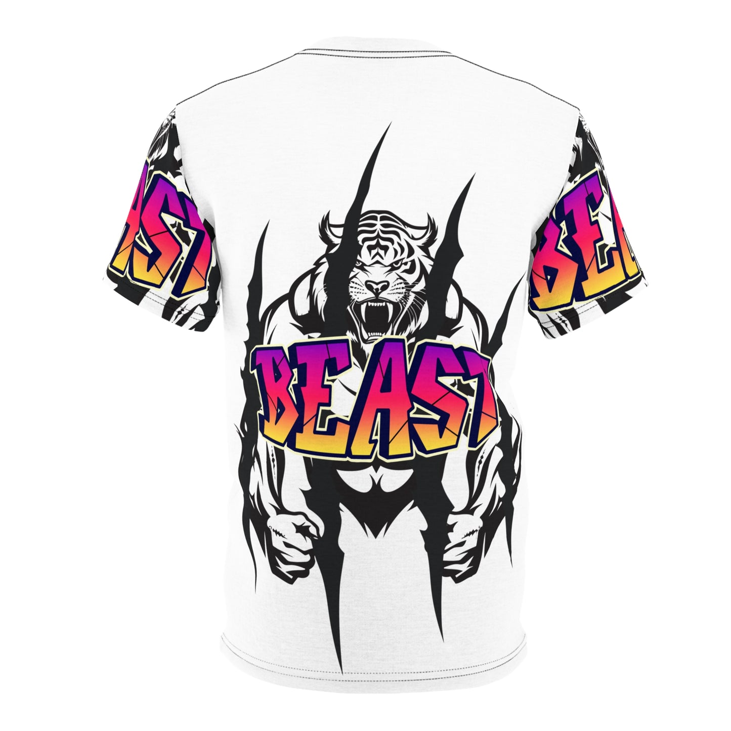 BEAST Mode Unisex Graphic Tee - Bold Tiger Design