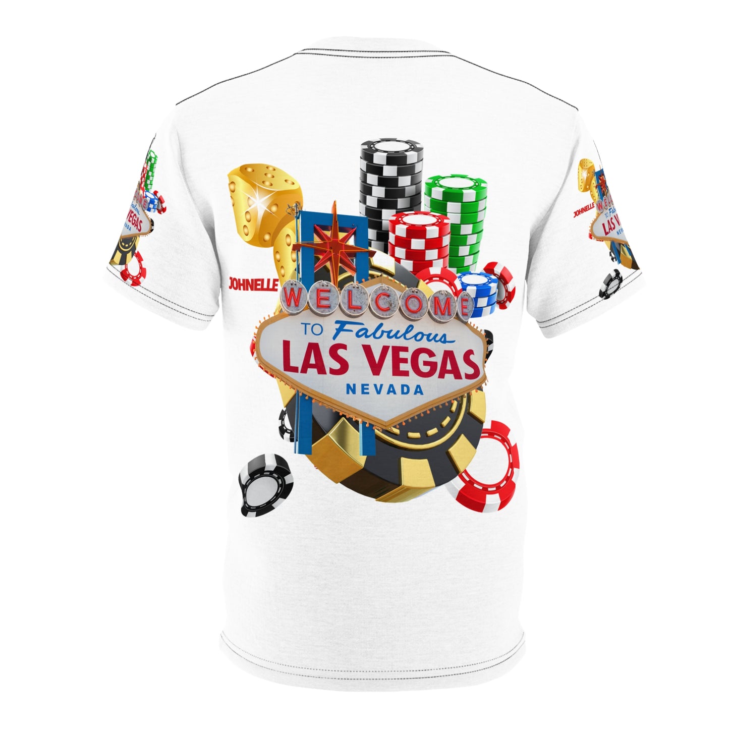 Vegas Vibes Unisex Cut & Sew Tee - Welcome to Fabulous Las Vegas Design