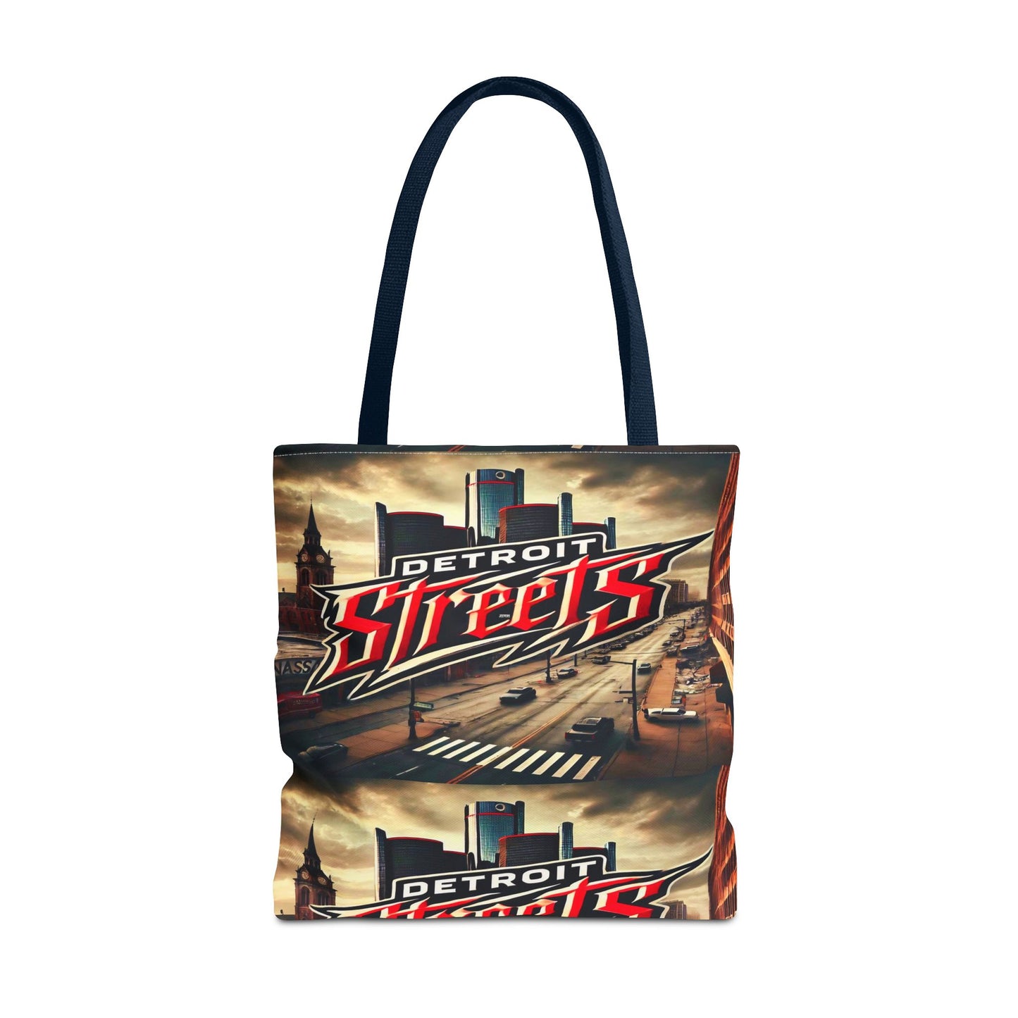 Detroit Streets Tote Bag - Stylish Urban Carryall for City Lovers