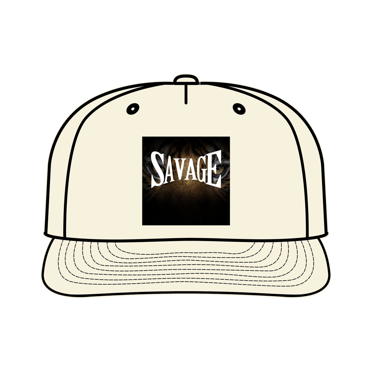 Savage Surf Cap - Bold Graphic Hat for Beach and Street Style