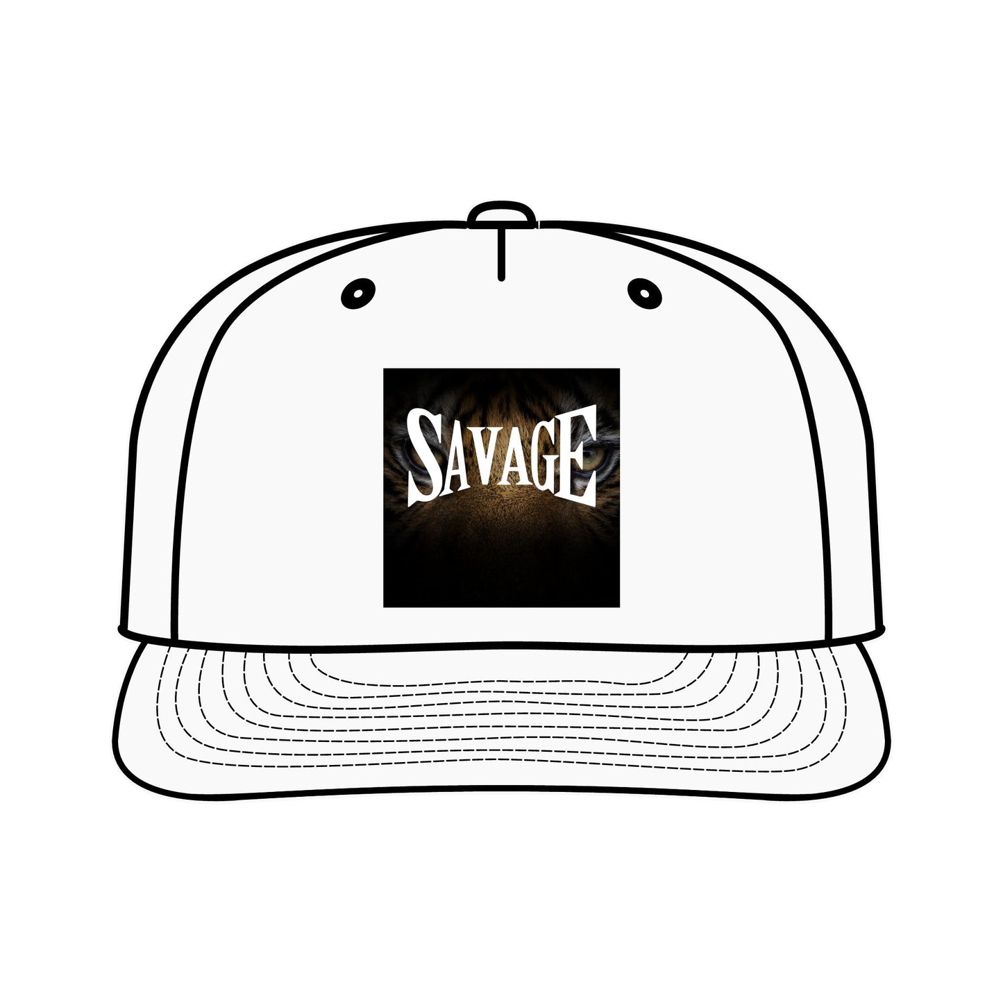 Savage Surf Cap - Bold Graphic Hat for Beach and Street Style