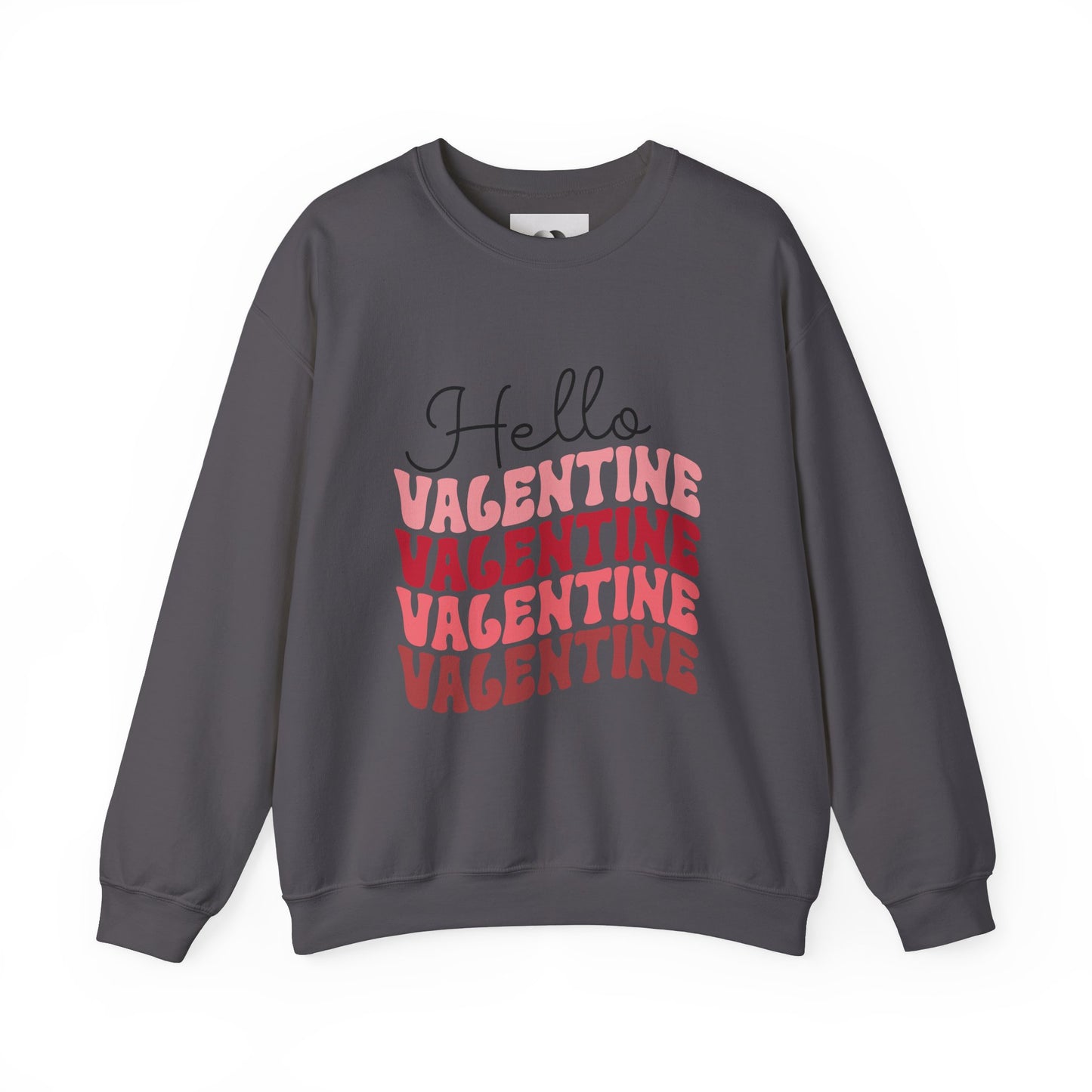 Hello Valentine Unisex Heavy Blend Crewneck Sweatshirt