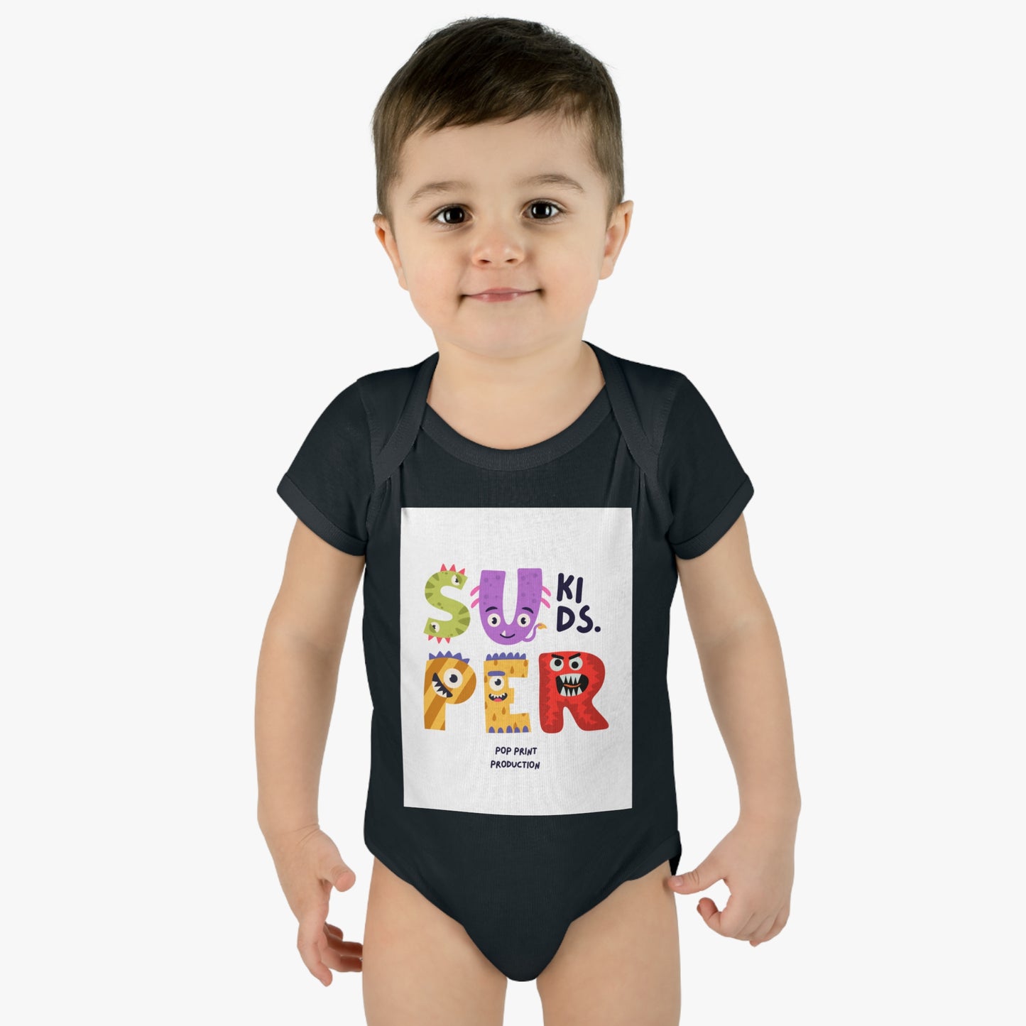 Super Kids Funky Infant Bodysuit - Adorable Baby Apparel