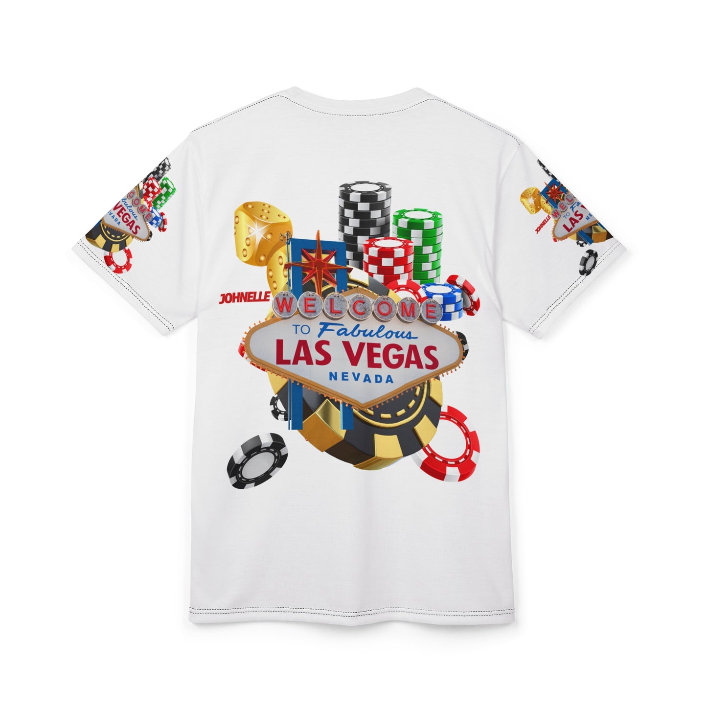 Vegas Vibes Unisex Cut & Sew Tee - Welcome to Fabulous Las Vegas Design