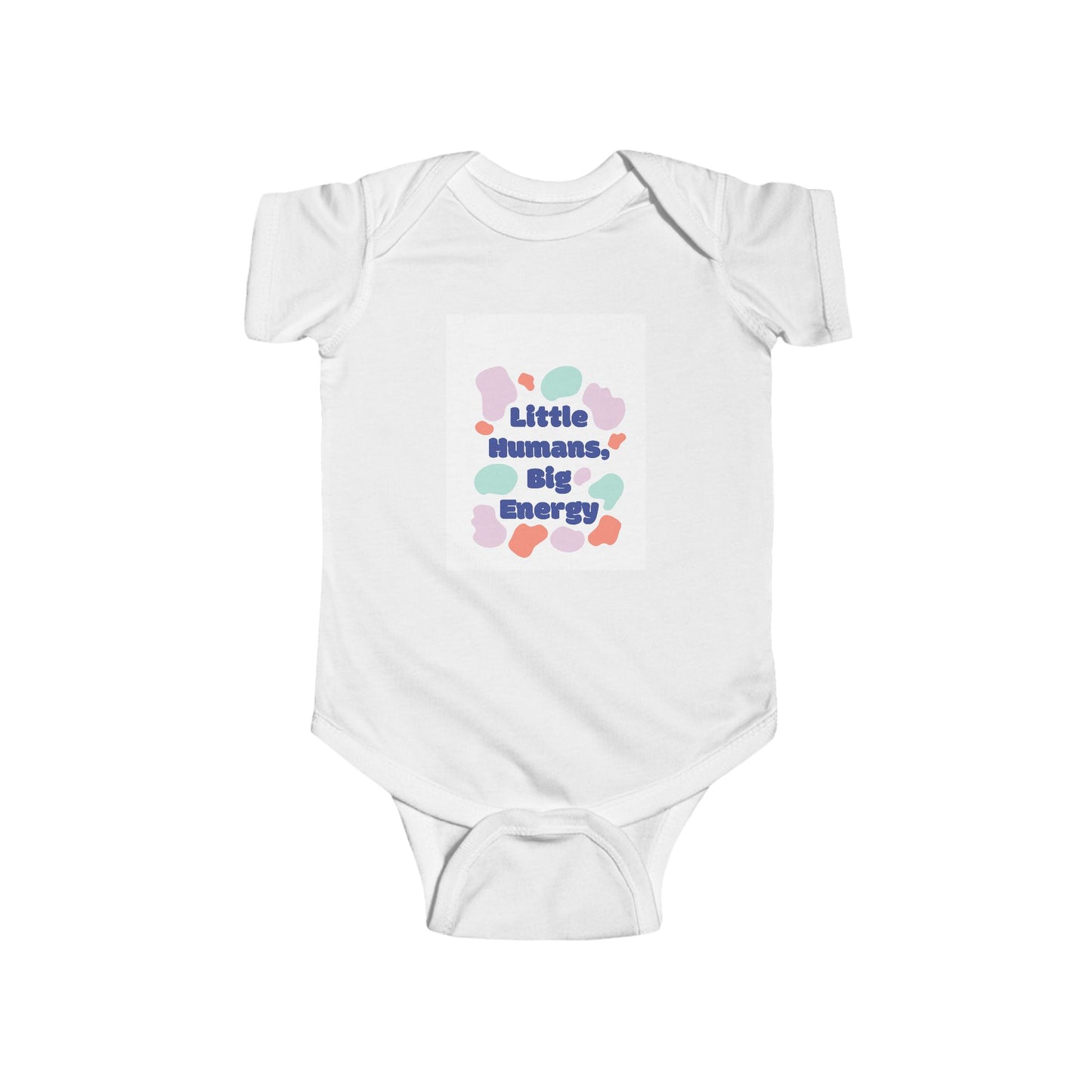 Adorable Infant Bodysuit - 'Little Humans, Big Energy'