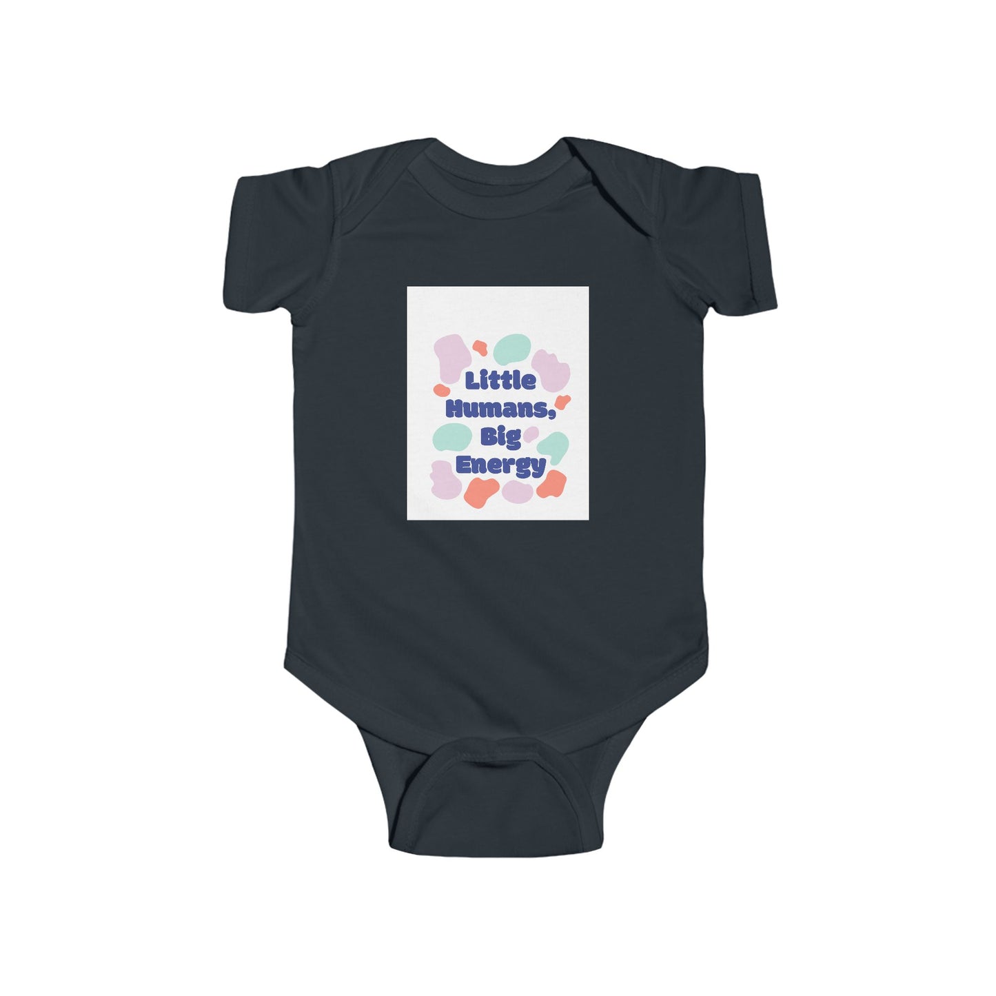 Adorable Infant Bodysuit - 'Little Humans, Big Energy'