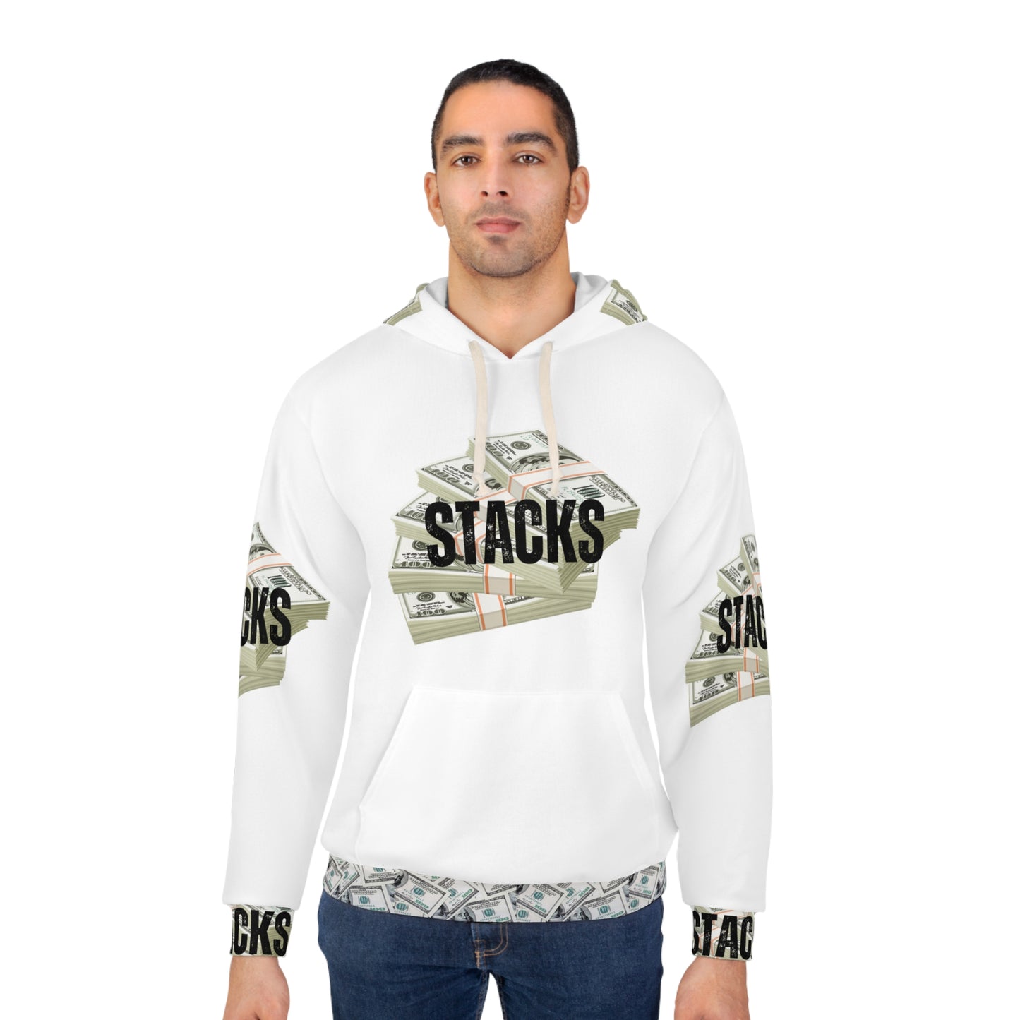 Copy of Trendy Money Stacks Unisex Pullover Hoodie - Perfect for Casual Wear & Gifts