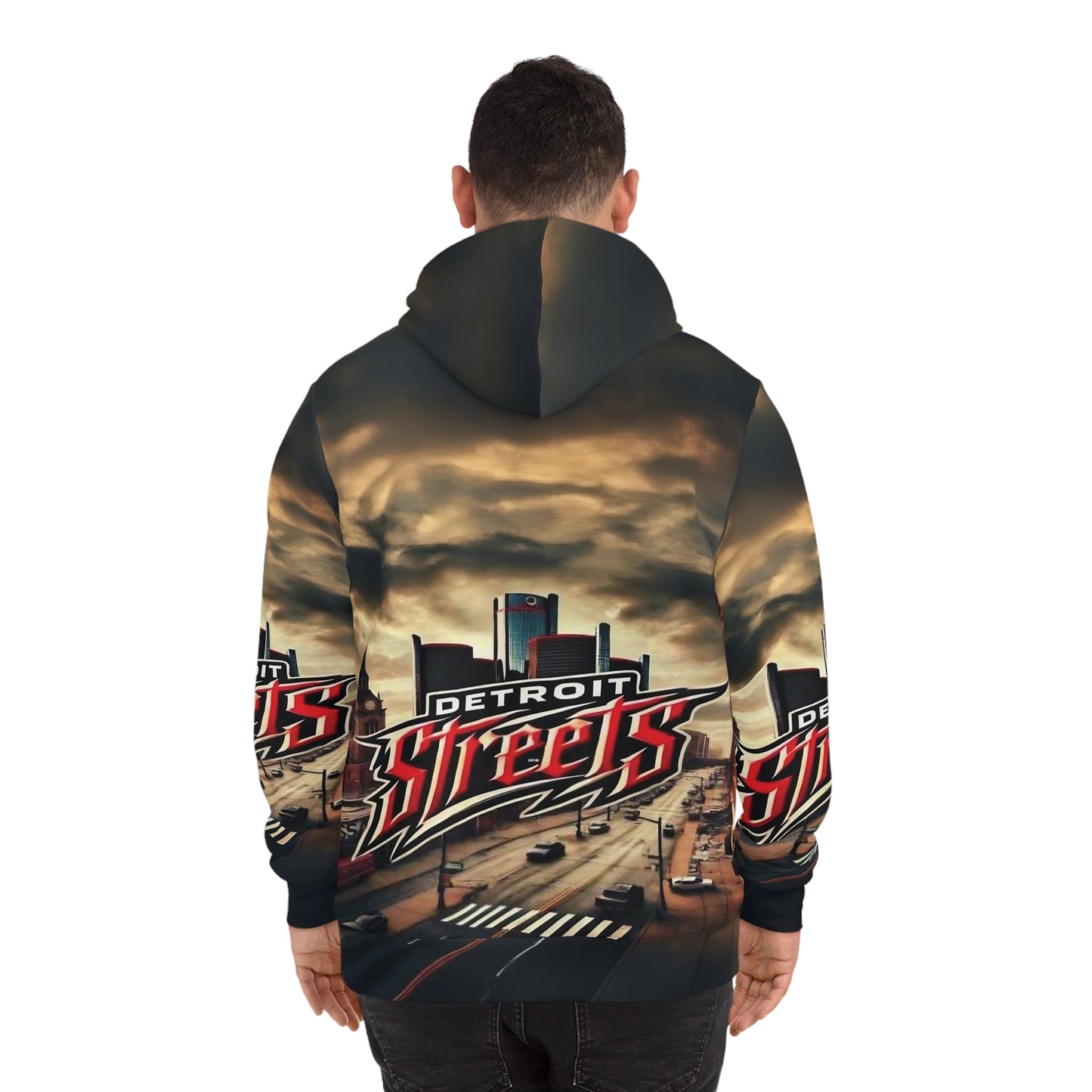 Detroit Streets Graphic Hoodie - Urban Style for City Lovers