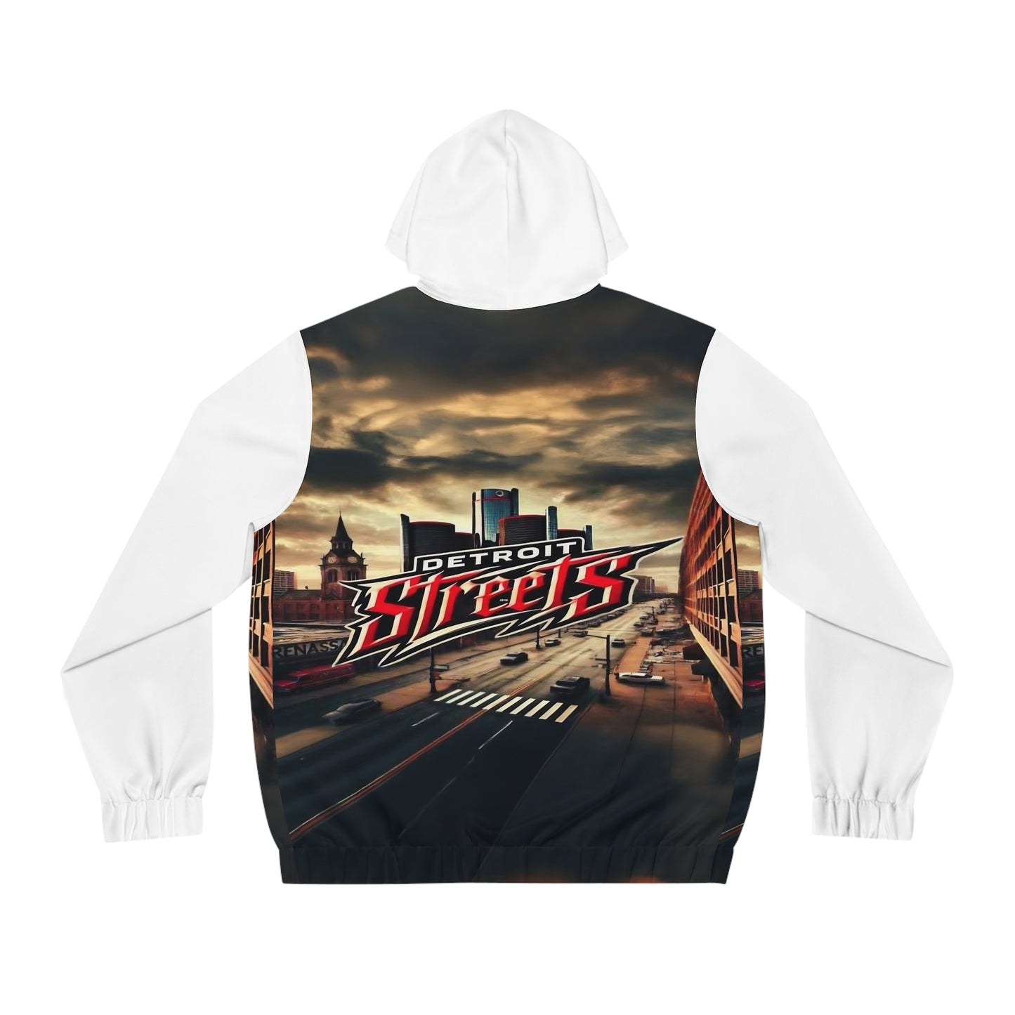 Detroit Streets Full-Zip Hoodie - Detroit Streets Graphic