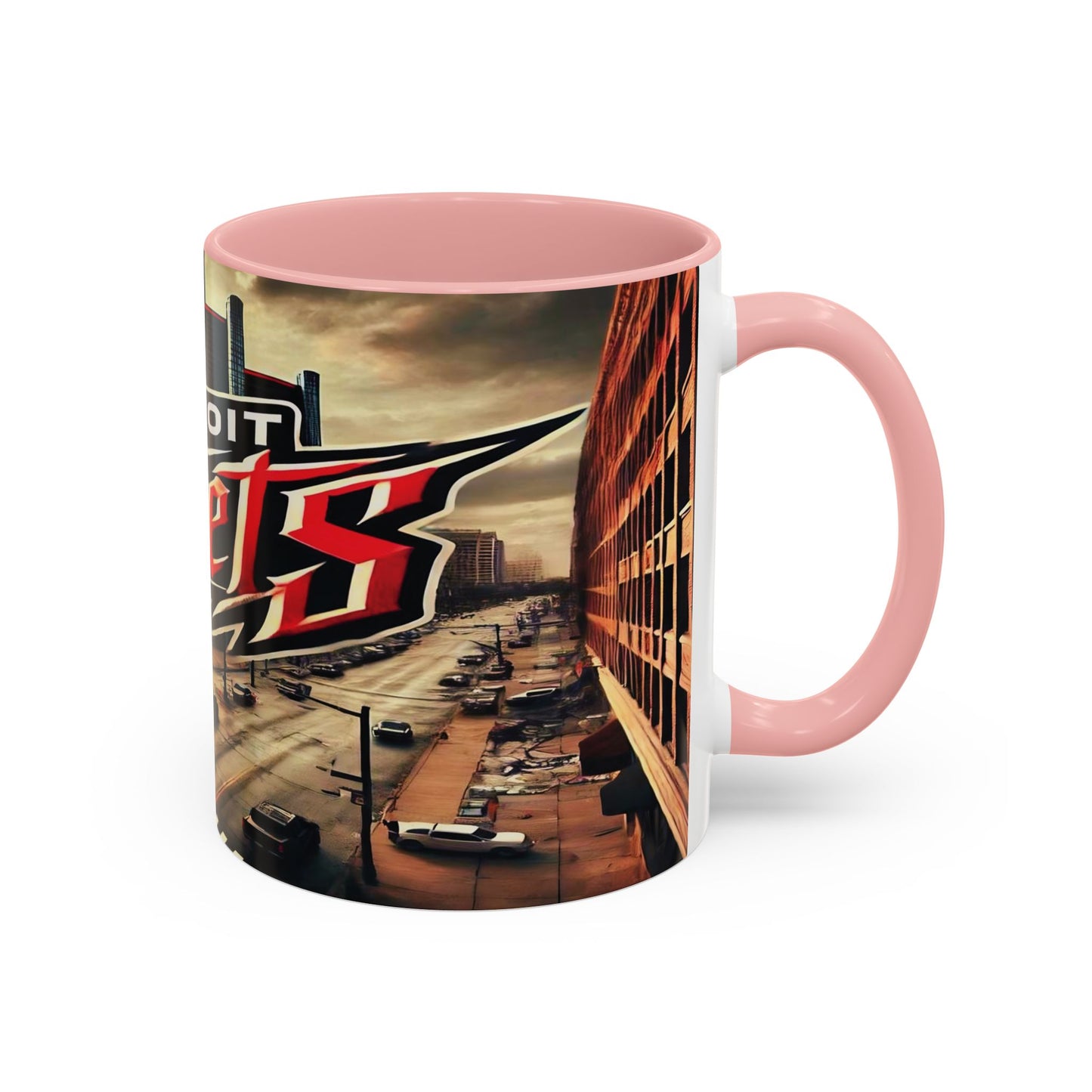 Detroit Streets Accent Coffee Mug - 11oz & 15oz, Urban Vibe