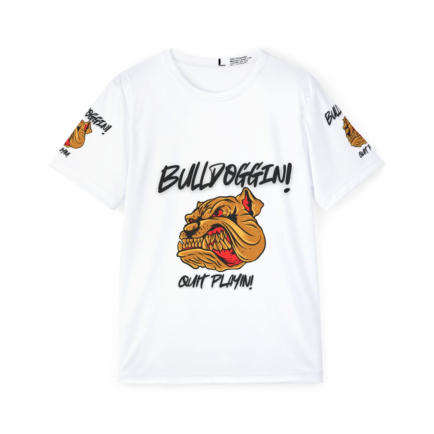 Bulldoggin' Men's Sports Jersey - 'Ain't Playin!' Athletic Tee for Sports Enthusiasts