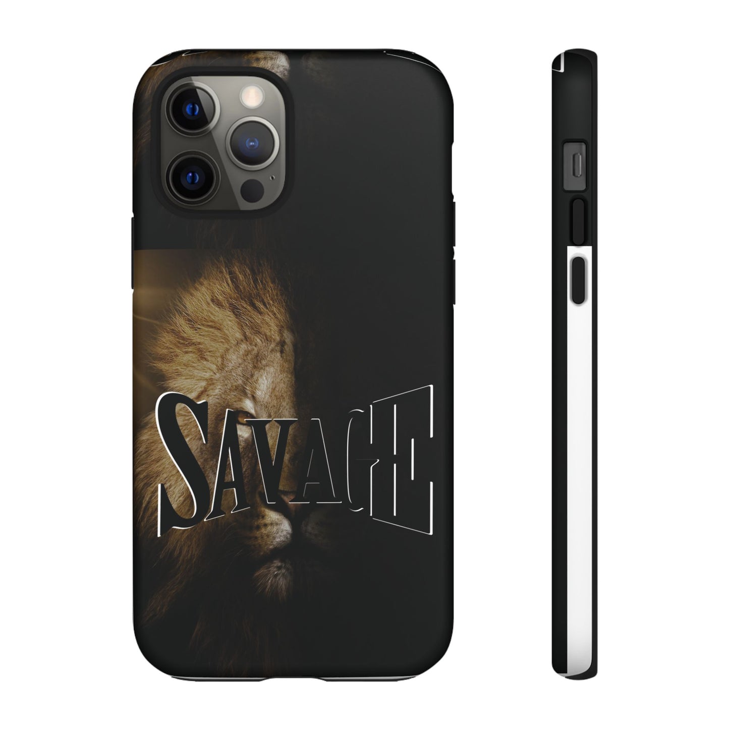 Savage Lion Phone Case - Tough & Stylish Protection