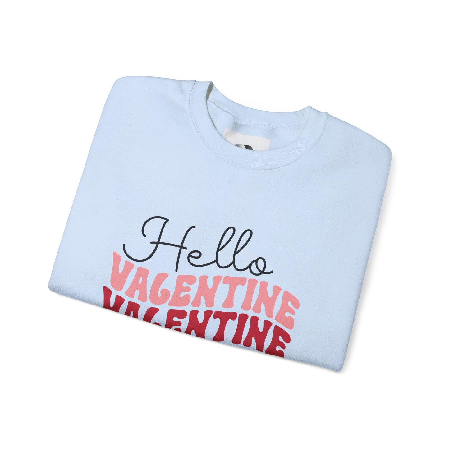 Hello Valentine Unisex Heavy Blend Crewneck Sweatshirt