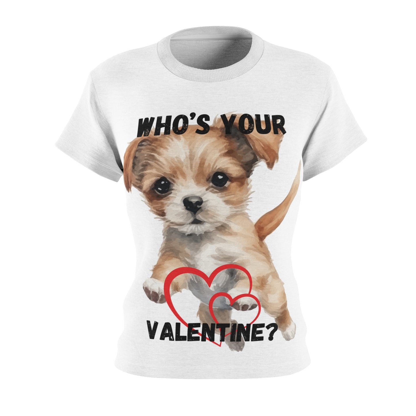 Valentine Women's Cut & Sew Tee (AOP)