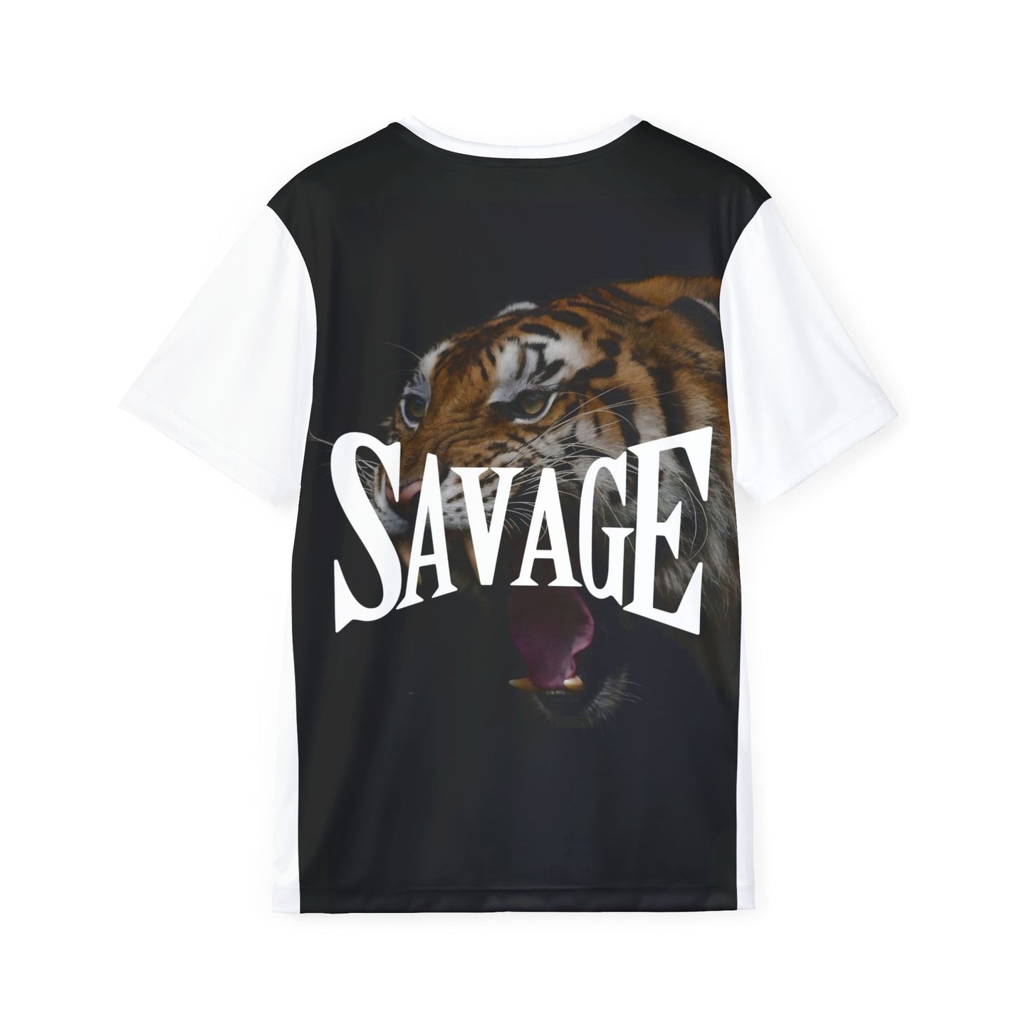 Savage Men's Sports Jersey - Fierce Tiger Design for Athletes and Fans