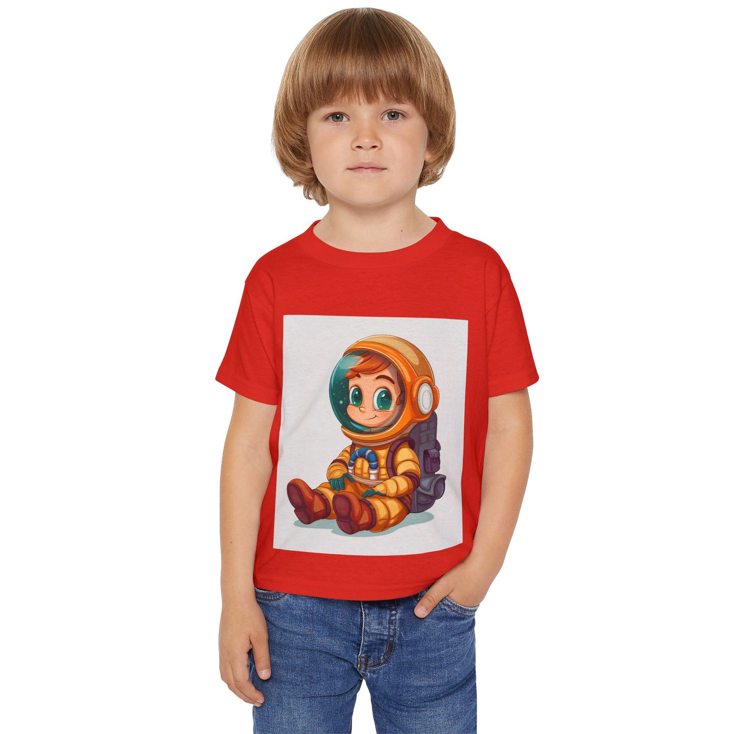 Cute Astronaut Toddler T-Shirt - Heavy Cotton™ Adventure Wear