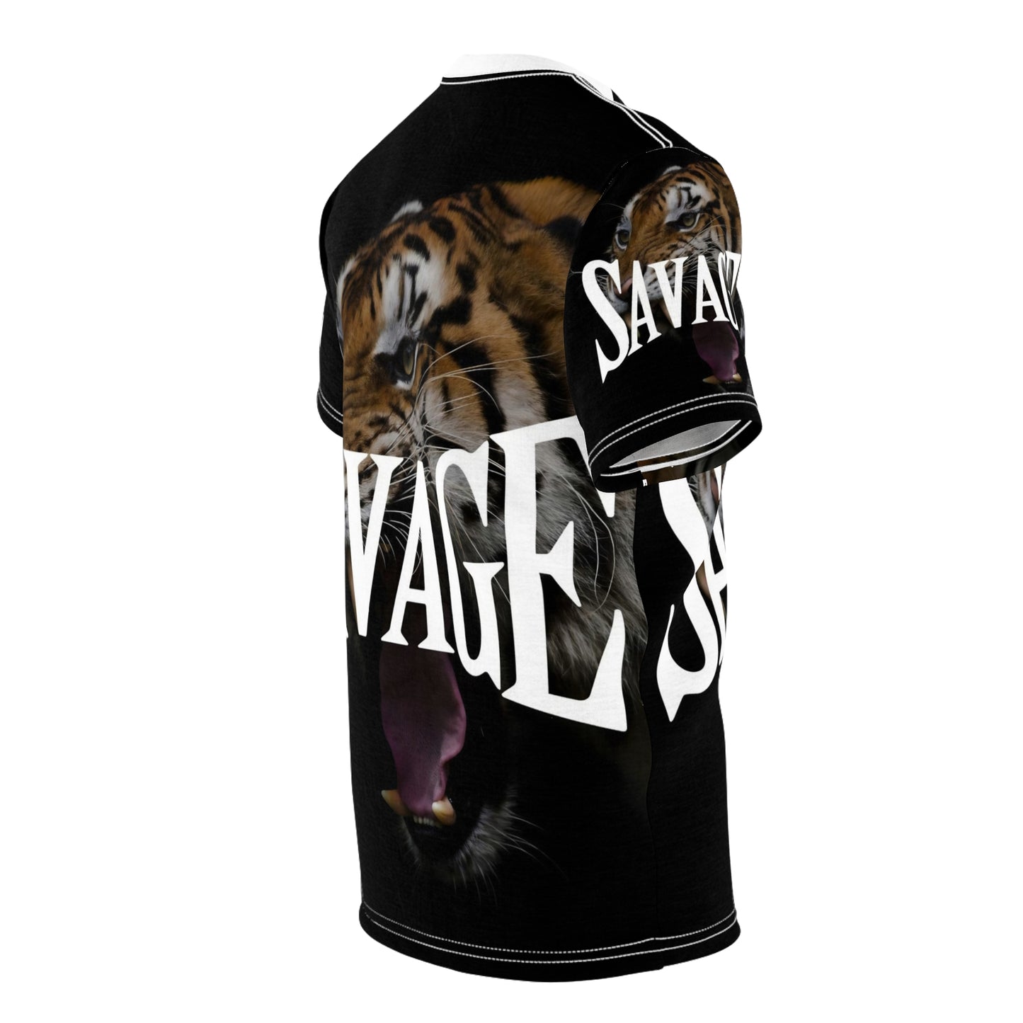 Bold Savage Tiger Unisex Tee - Fierce Streetwear Style