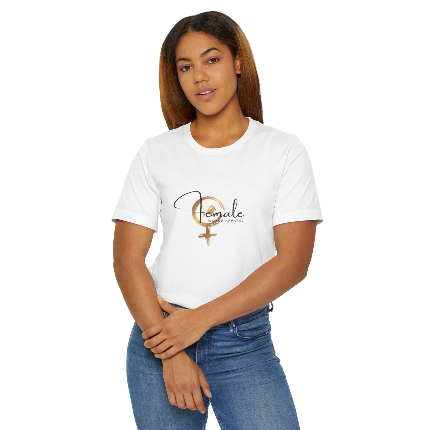 Empowered Female Unisex Jersey T-Shirt - Celebrate Strong Women