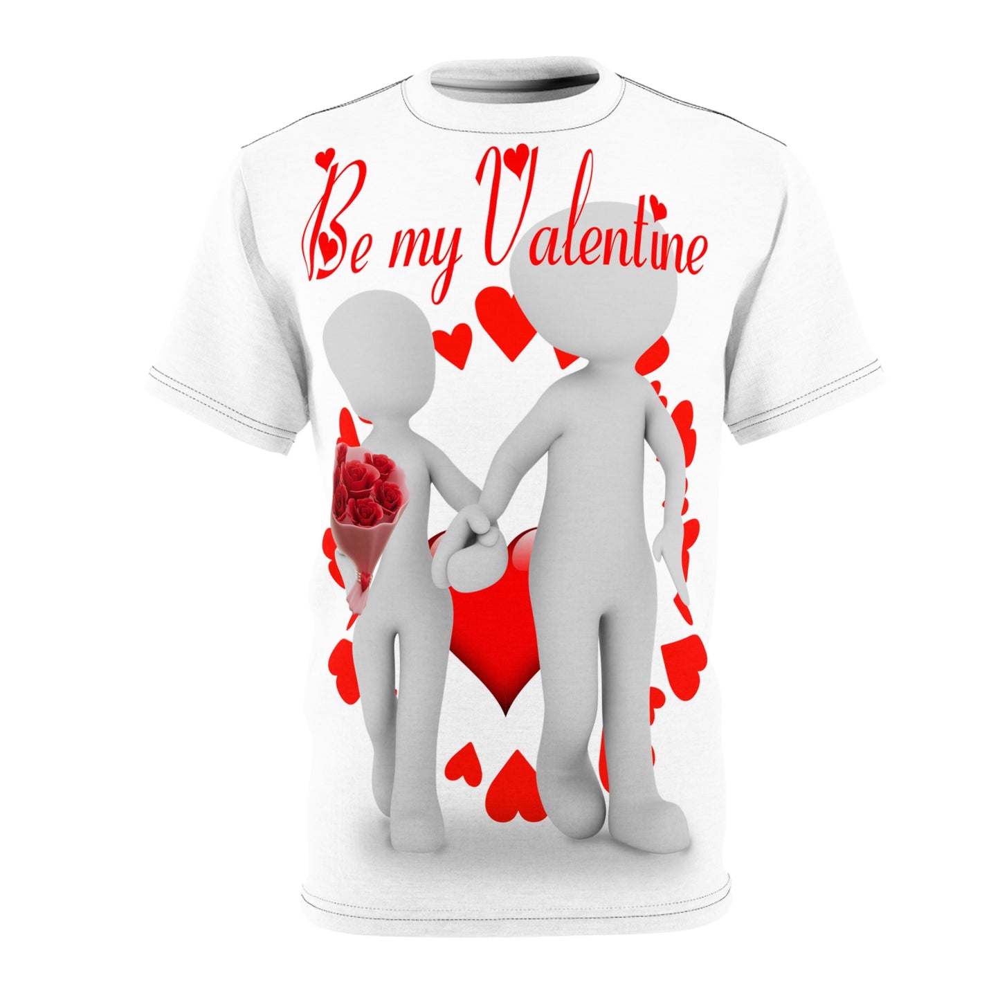 Romantic Valentine's Day Unisex Tee - 'Be my Valentine'