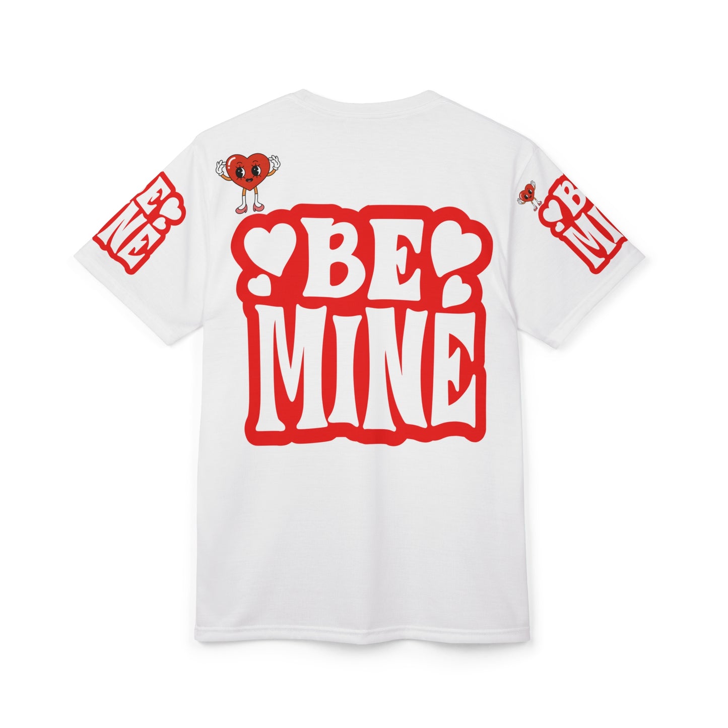 Valentine's Day Unisex T-Shirt - 'Be Mine' Heart Design