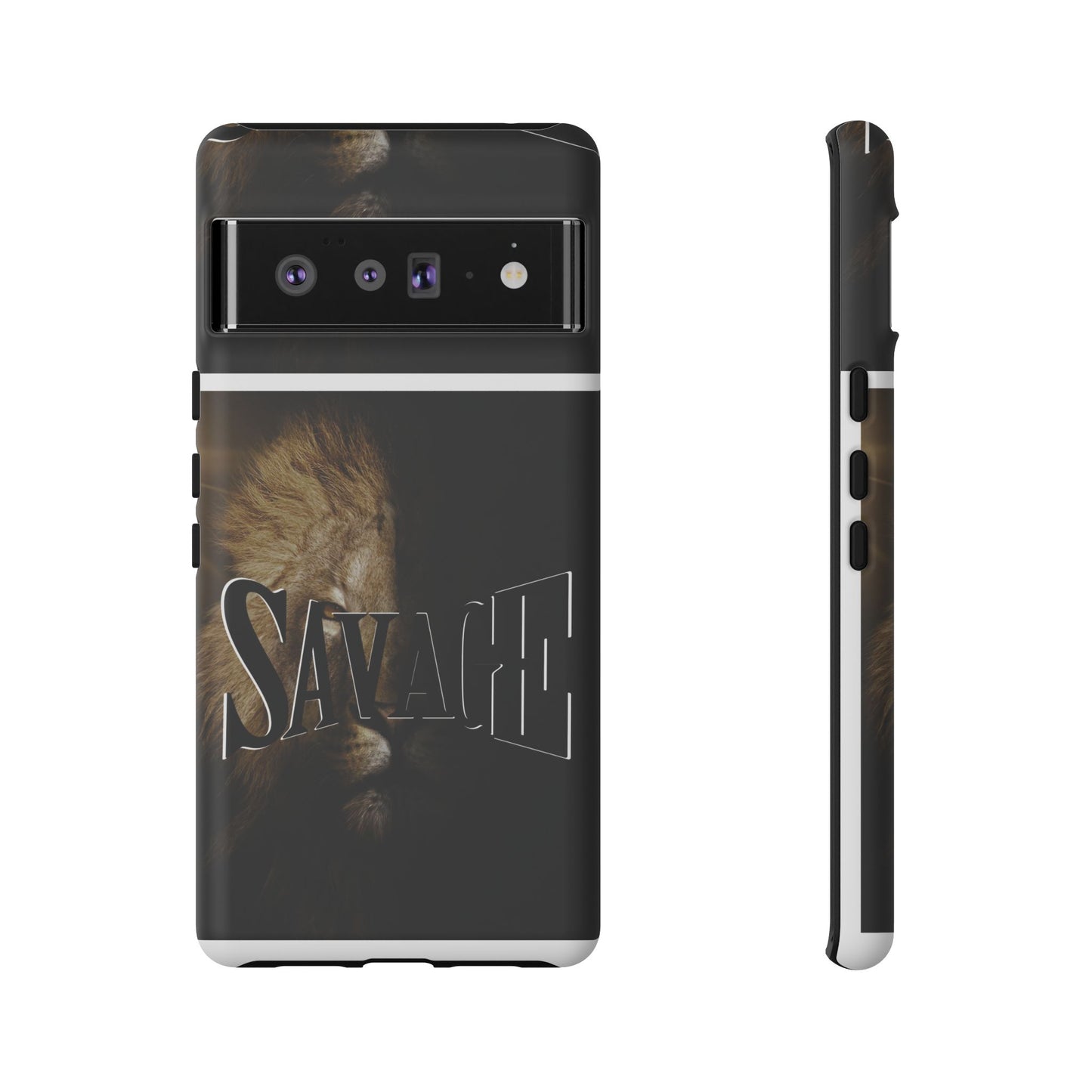 Savage Lion Phone Case - Tough & Stylish Protection