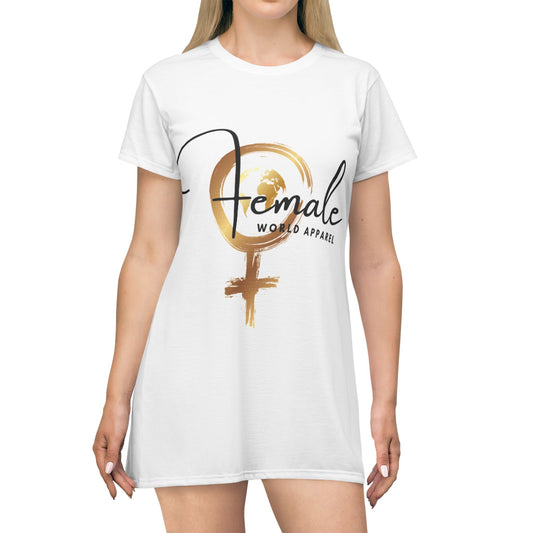 Empowerment T-Shirt Dress - Female World Apparel