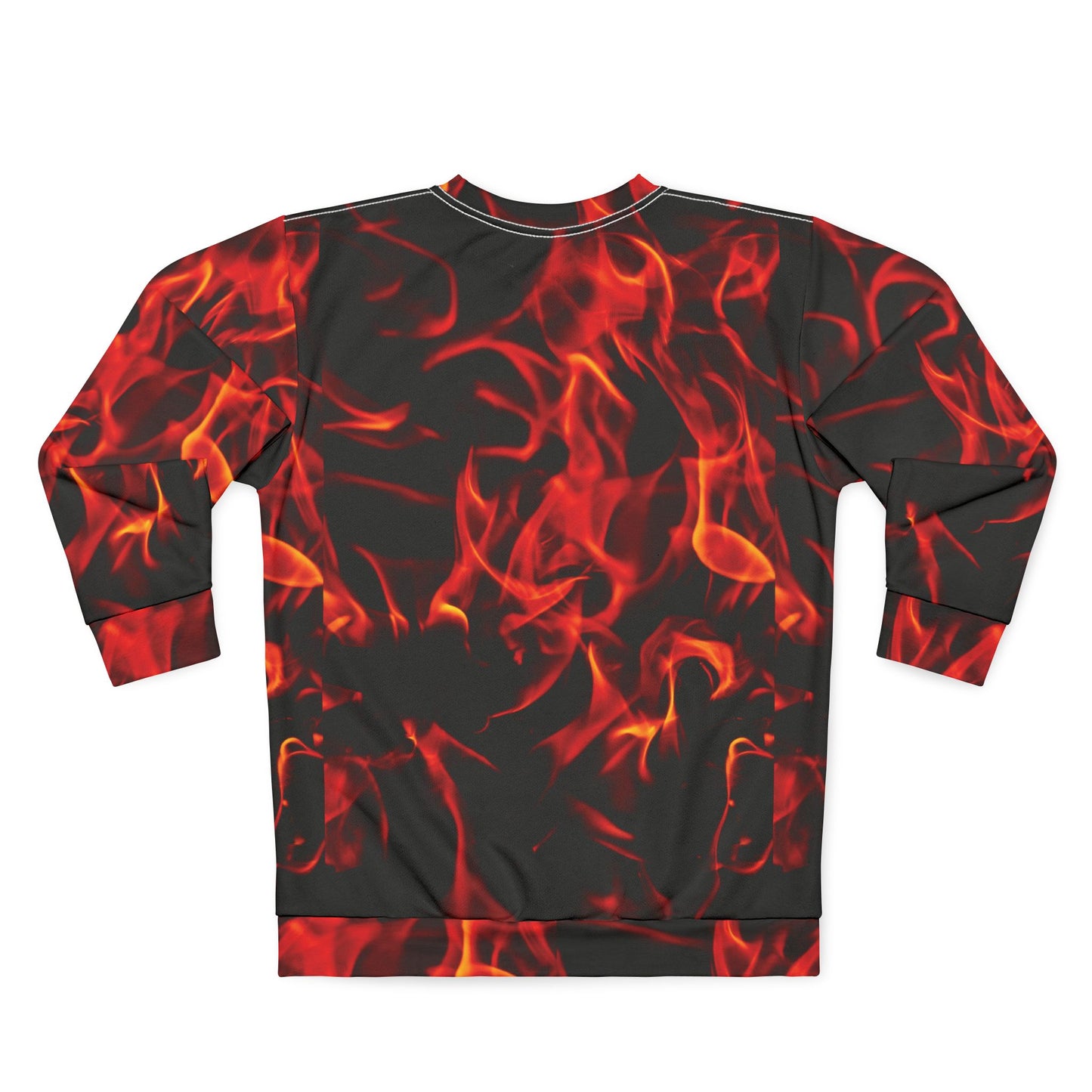 Fire Flames Unisex Sweatshirt - Bold & Stylish Statement Piece