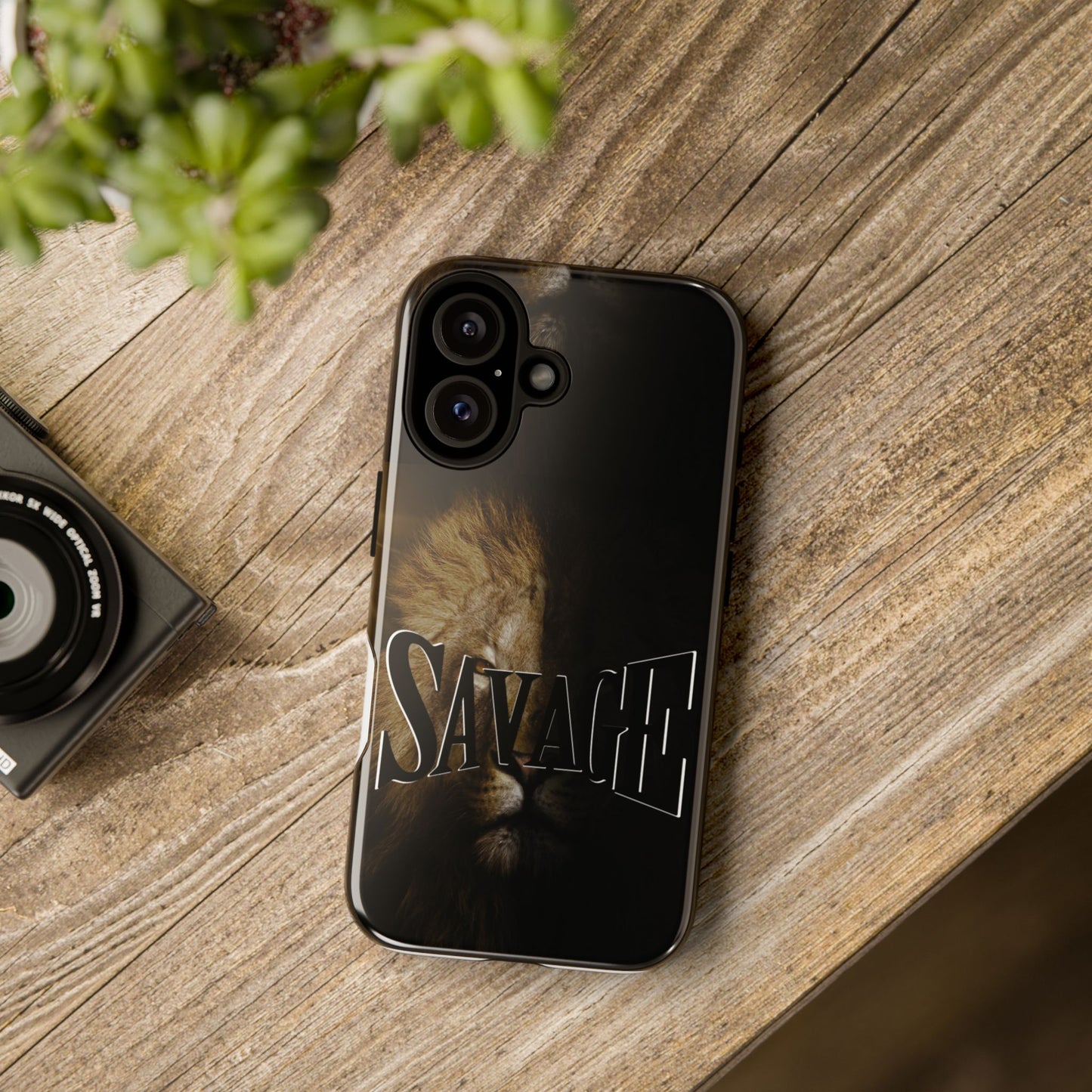 Savage Lion Phone Case - Tough & Stylish Protection