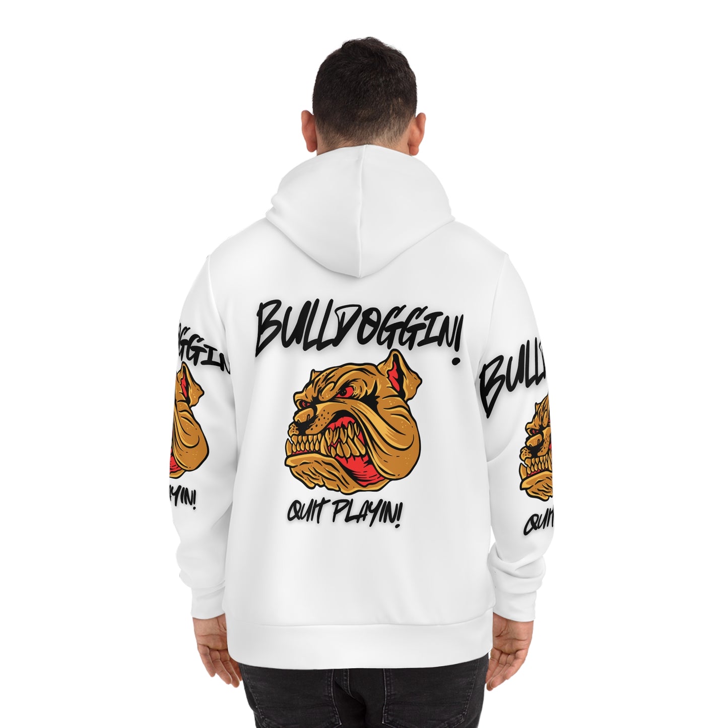 Bulldoggin' Graphic Hoodie - Streetwear Style for Dog Lovers