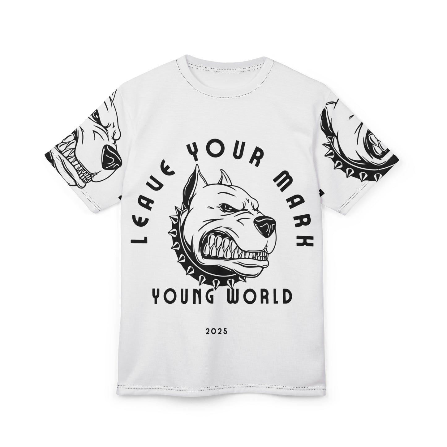 Young World Motivation Unisex Cut & Sew Tee (AOP)