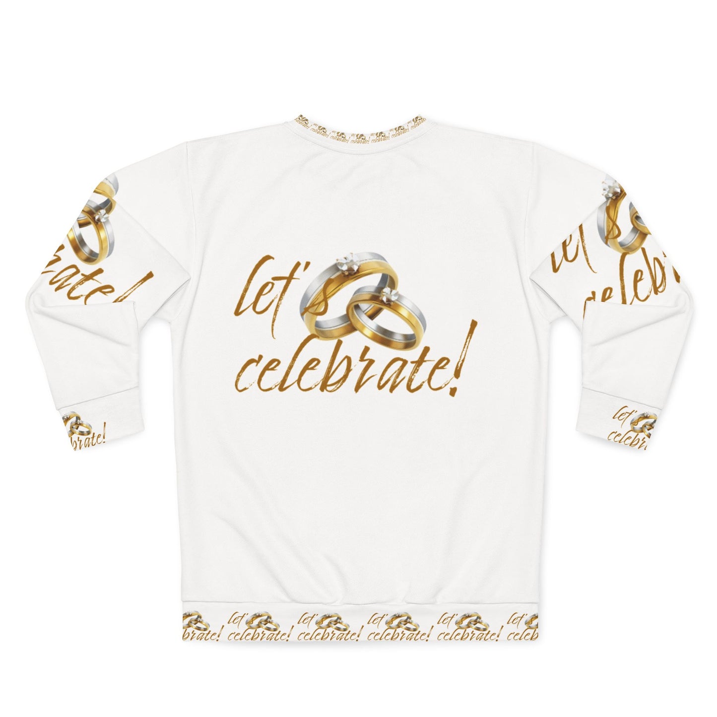 Let’s Celebrate Unisex Sweatshirt – Perfect for Weddings and Anniversaries