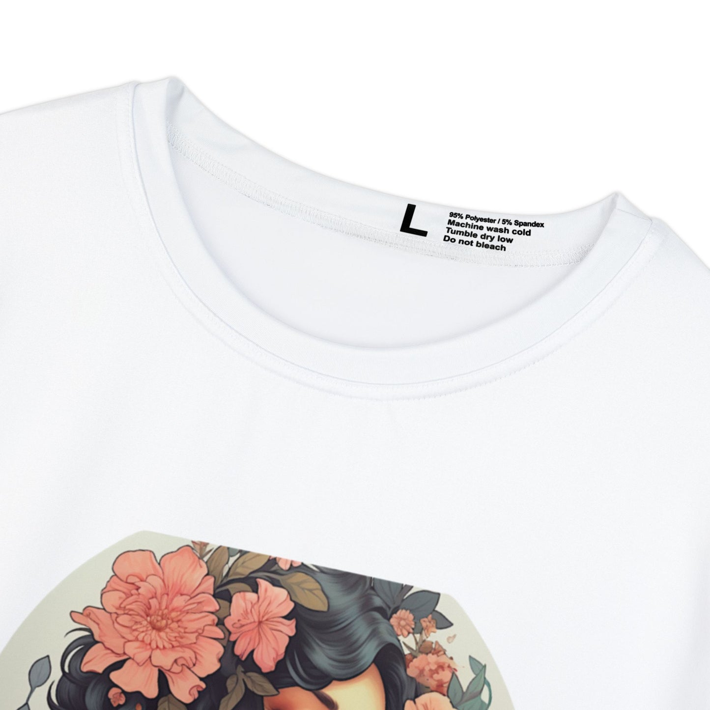 Floral Women’s Short Sleeve Shirt - Female Attire Design, Perfect for Casual Wear