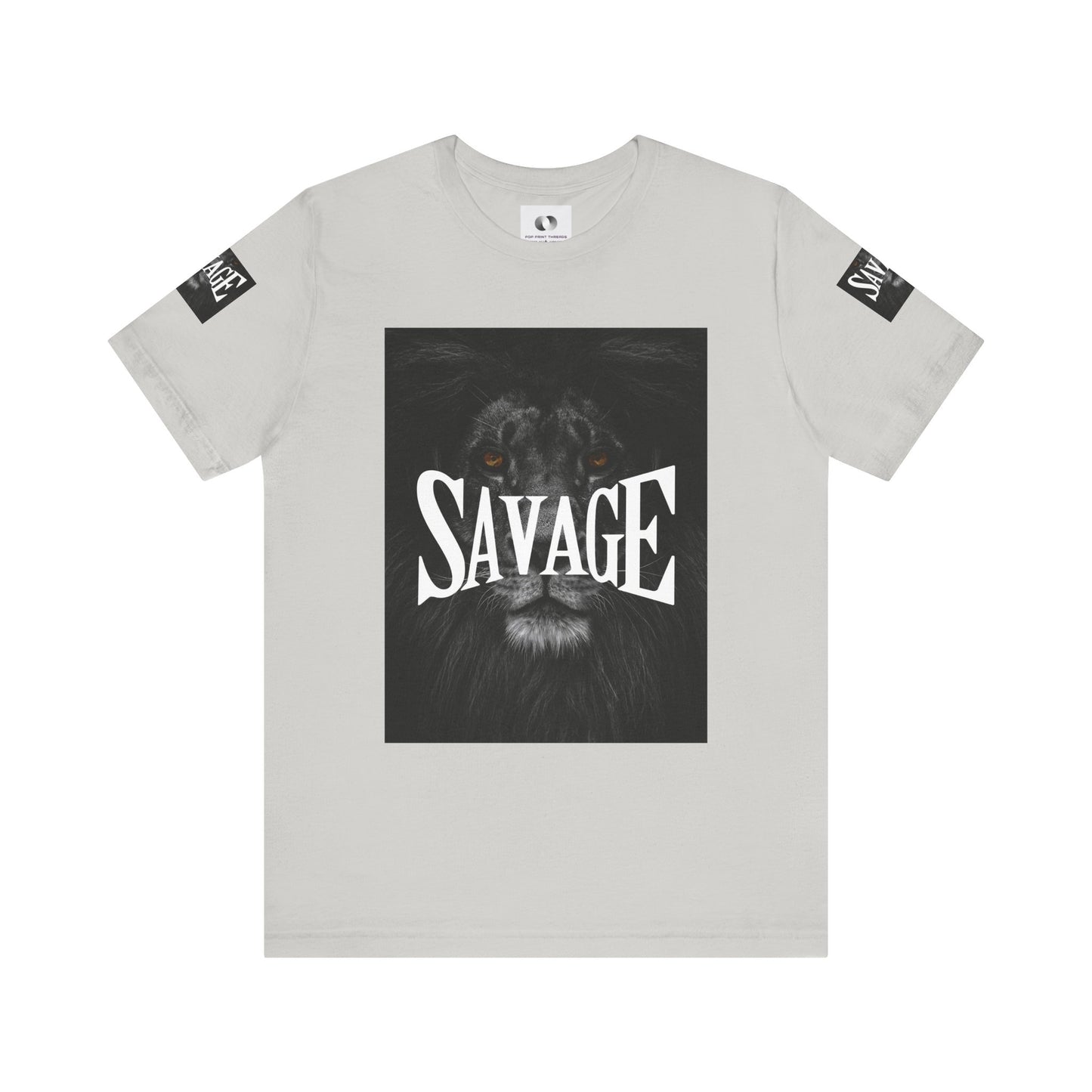 Savage Lion Graphic Tee - Unisex Short Sleeve Shirt