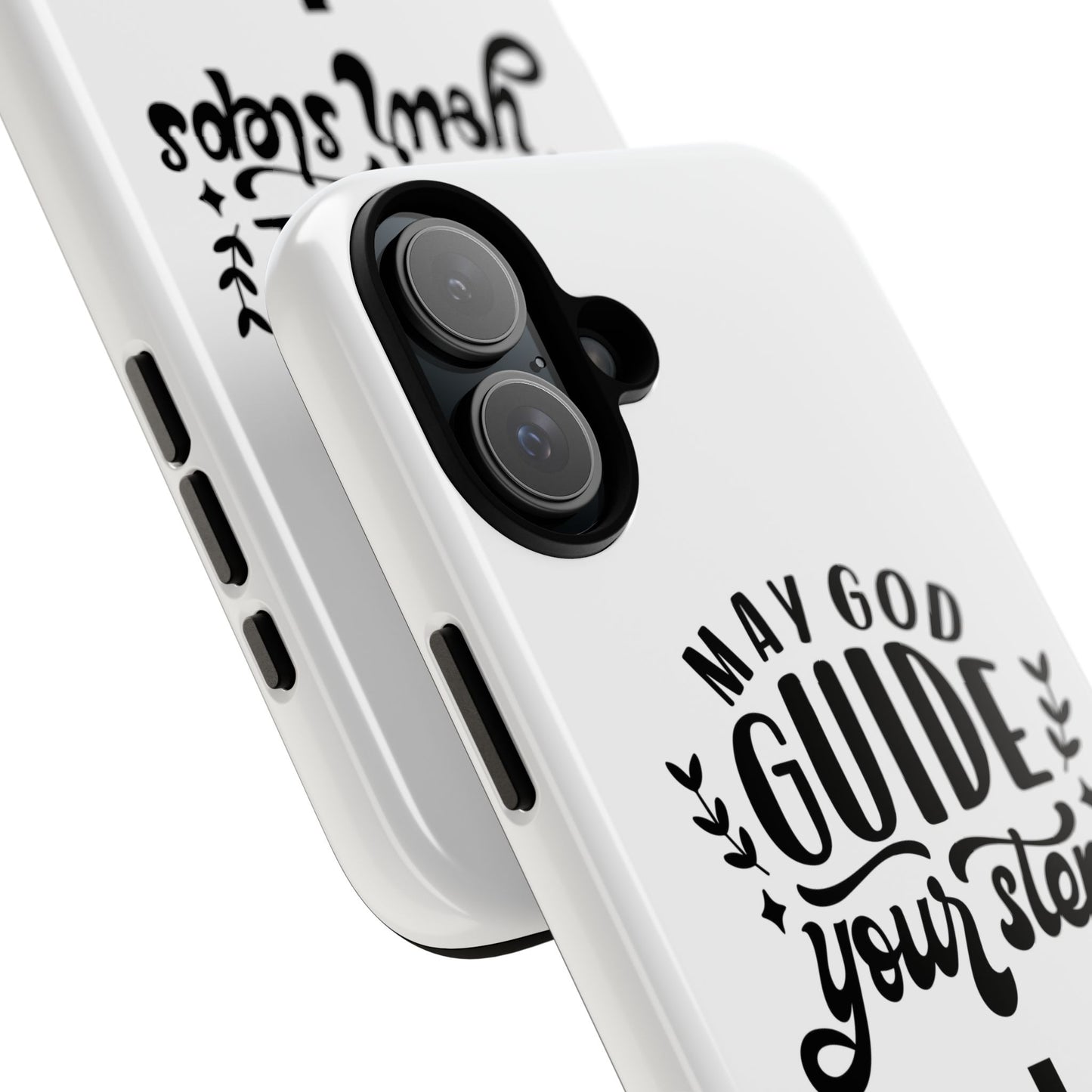 Inspirational Phone Case - "May God Guide Your Steps"