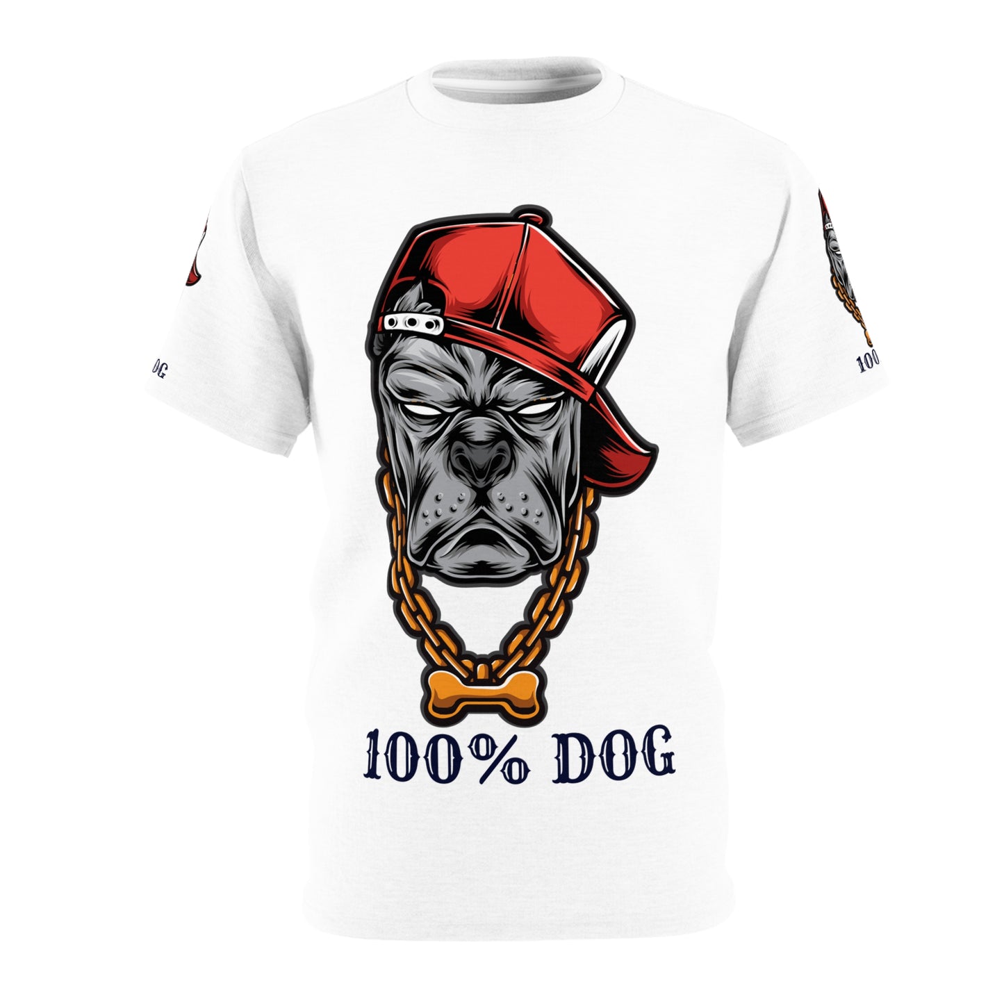 Cool 100% Dog Unisex Tee - Stylish Graphic Tee for Dog Lovers