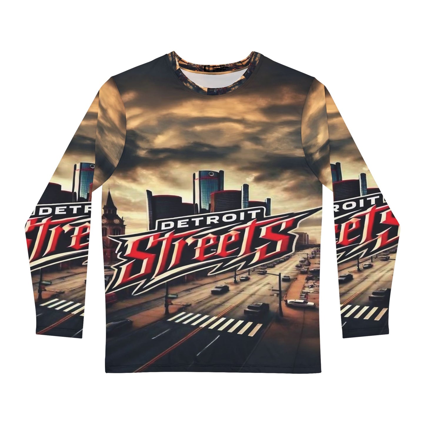 Detroit Streets Long Sleeve Shirt - Urban Style for Men