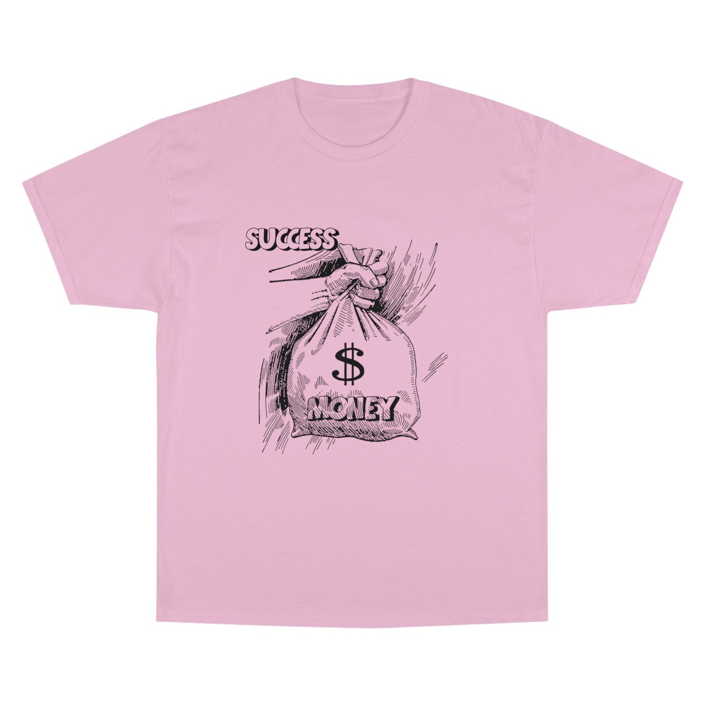 Success Money Champion T-Shirt - Motivational Graphic Tee for Goal-Getters