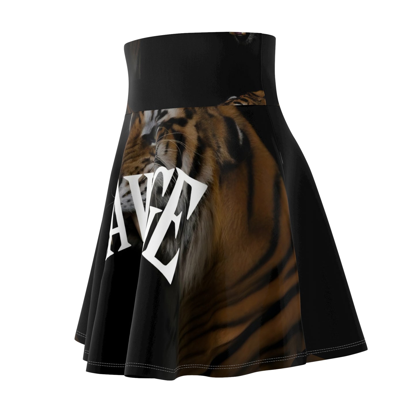 SAVAGE Graphic Women's Skater Skirt - Fierce and Stylish for Every Occasion