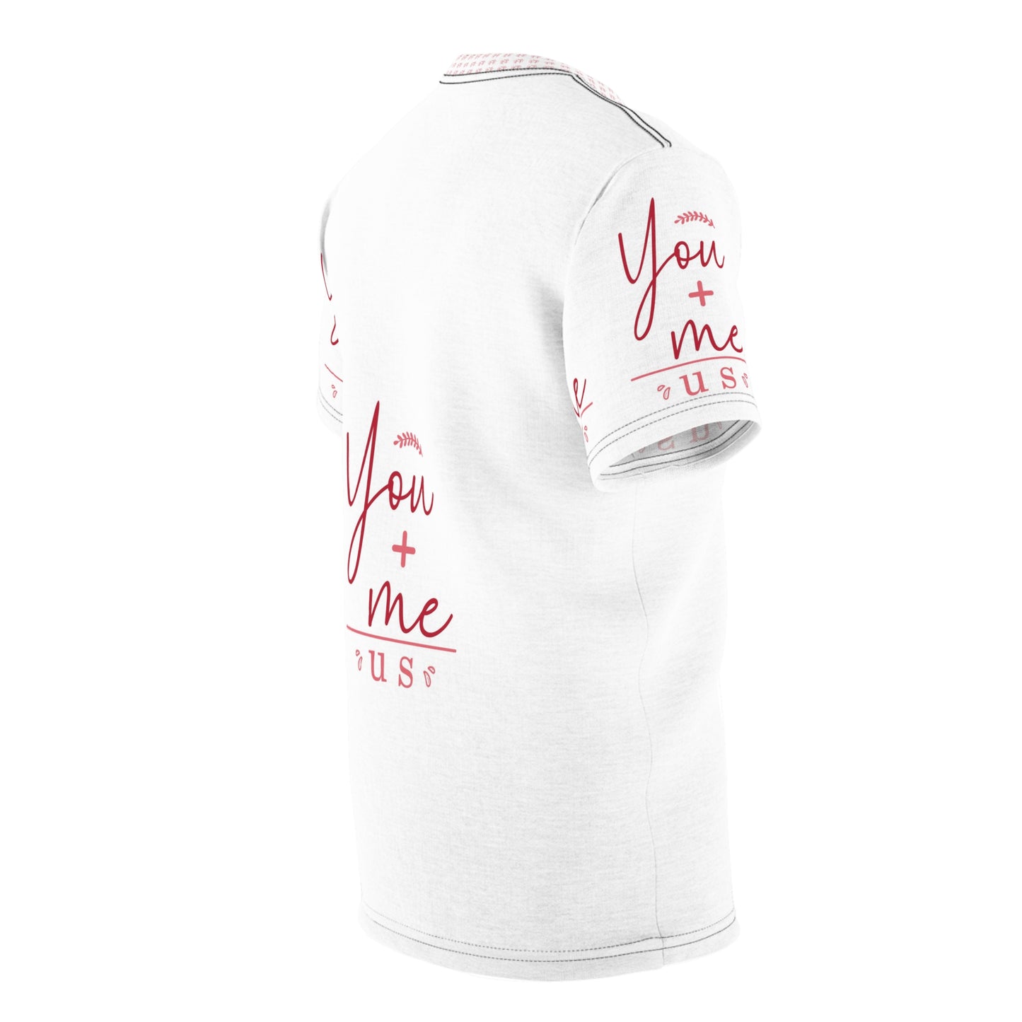 You + Me Unisex Cut & Sew Tee - Perfect Gift for Couples