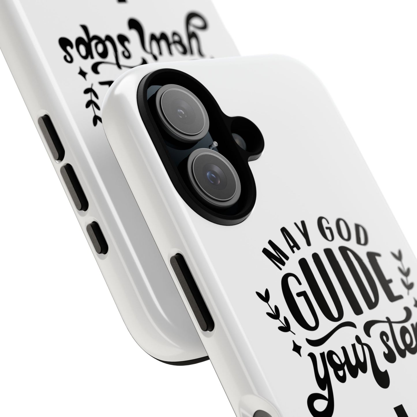 Inspirational Phone Case - "May God Guide Your Steps"