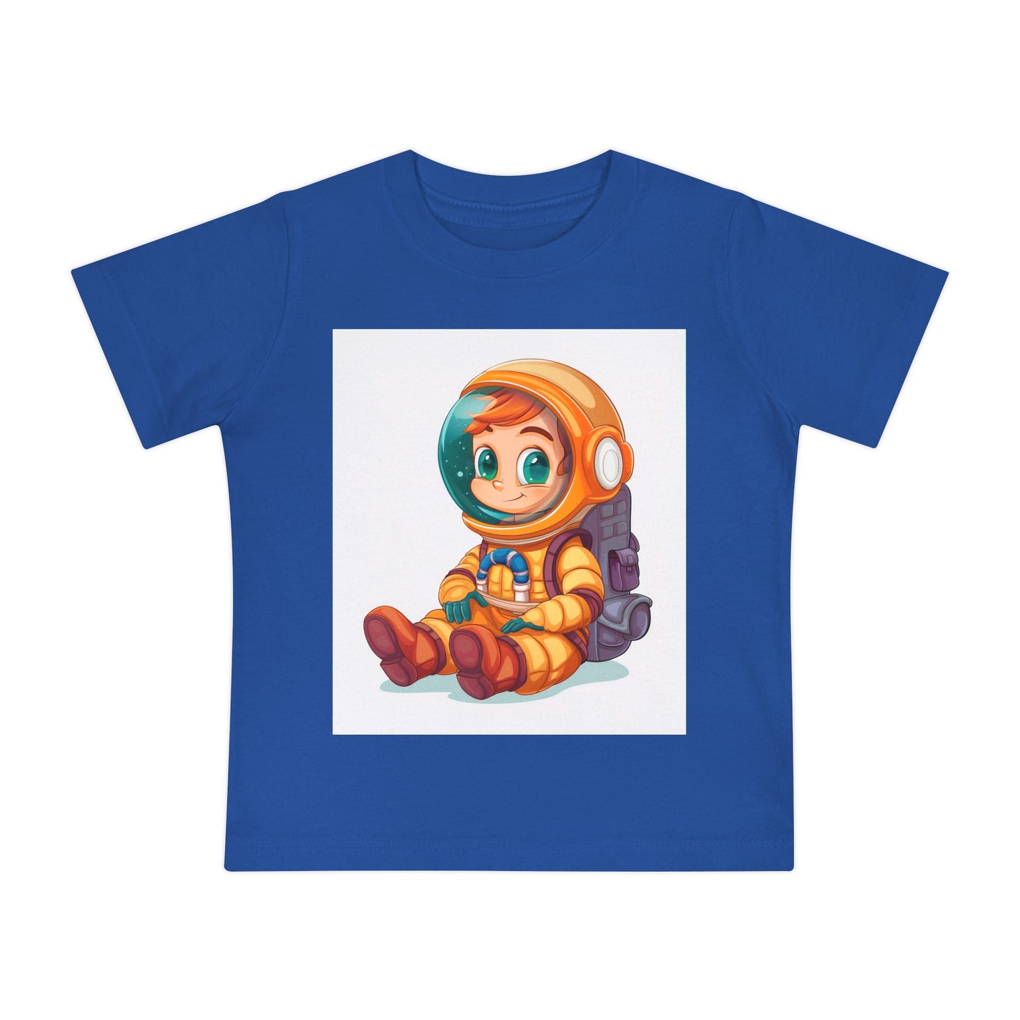 Cute Astronaut Baby T-Shirt - Adorable Space Themed Short Sleeve Tee