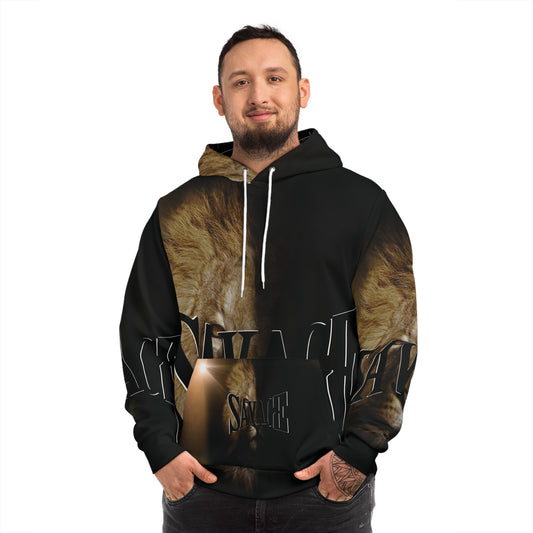 Savage Lion Hoodie - Bold Animal Print Fashion for Adventurers