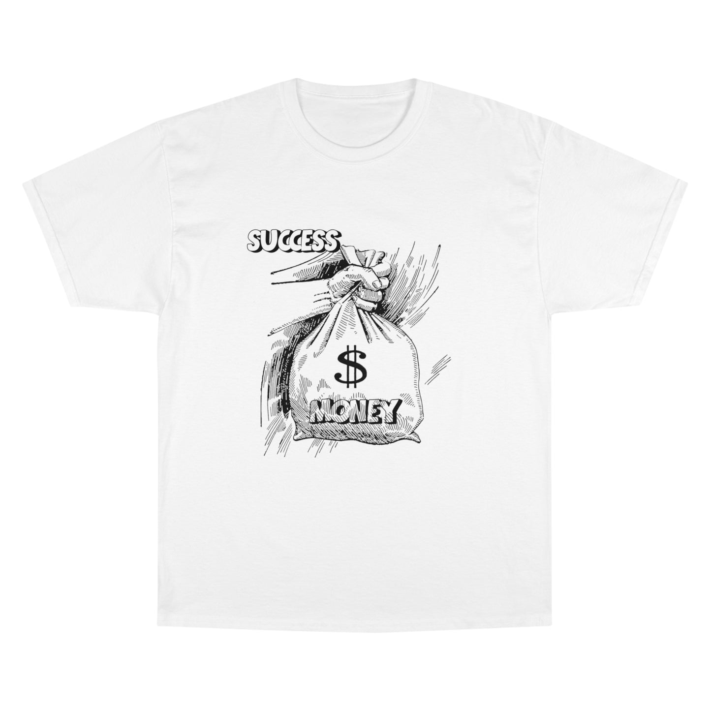 Success Money Champion T-Shirt - Motivational Graphic Tee for Goal-Getters