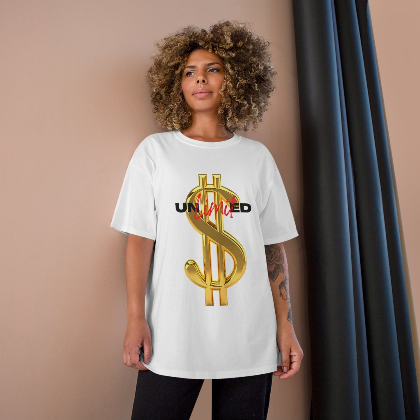 Unlimited Money Champion T-Shirt - Trendy Casual Wear for Hustlers