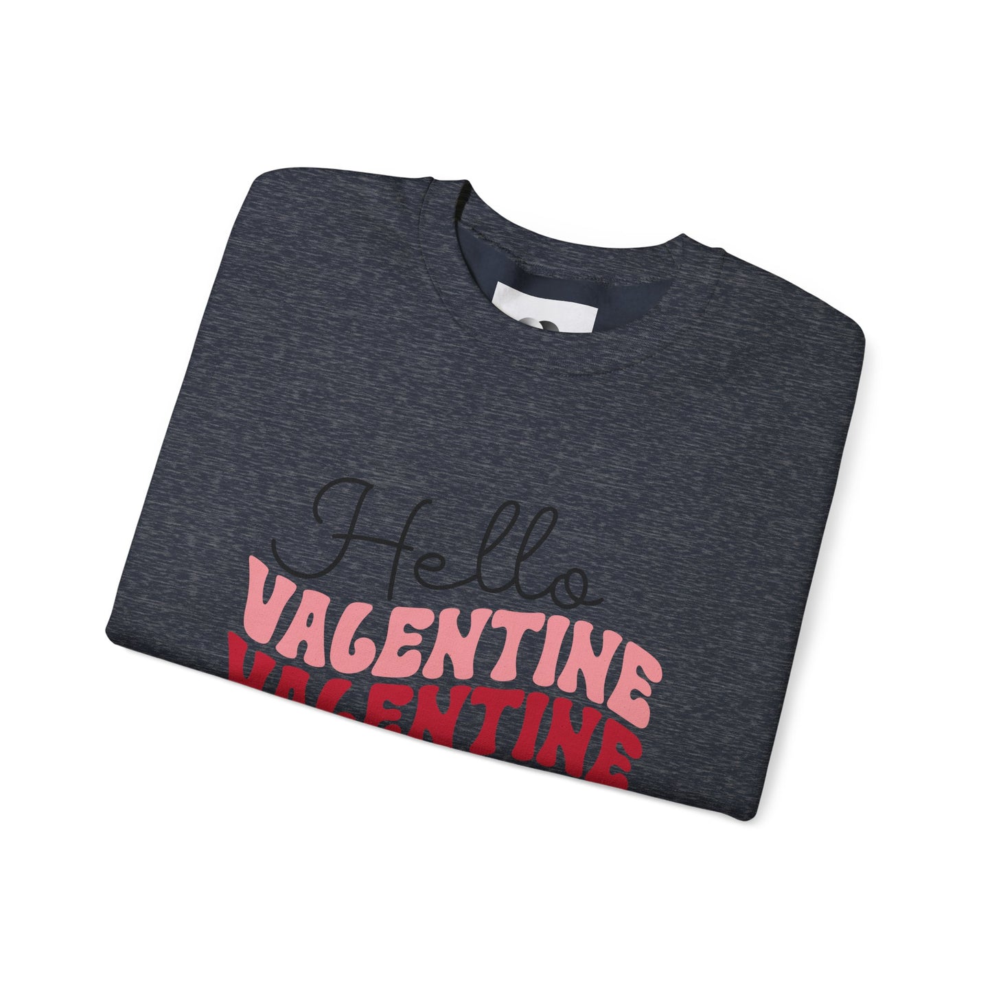 Hello Valentine Unisex Heavy Blend Crewneck Sweatshirt