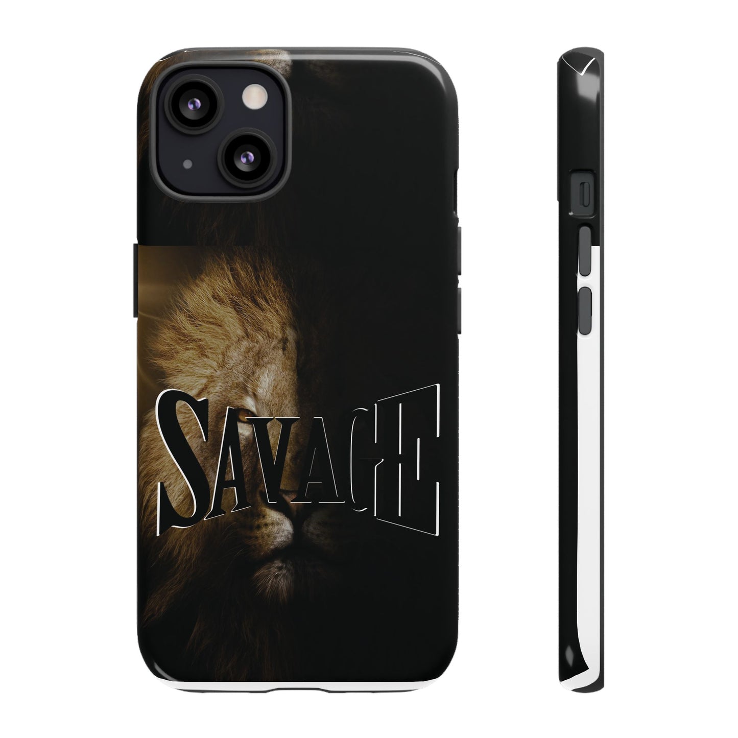 Savage Lion Phone Case - Tough & Stylish Protection