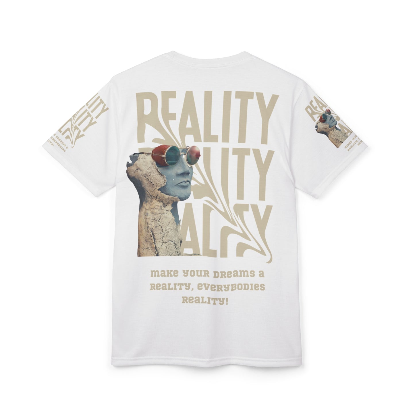 Reality Dreams Unisex Tee - Motivational Casual Wear for Dreamers