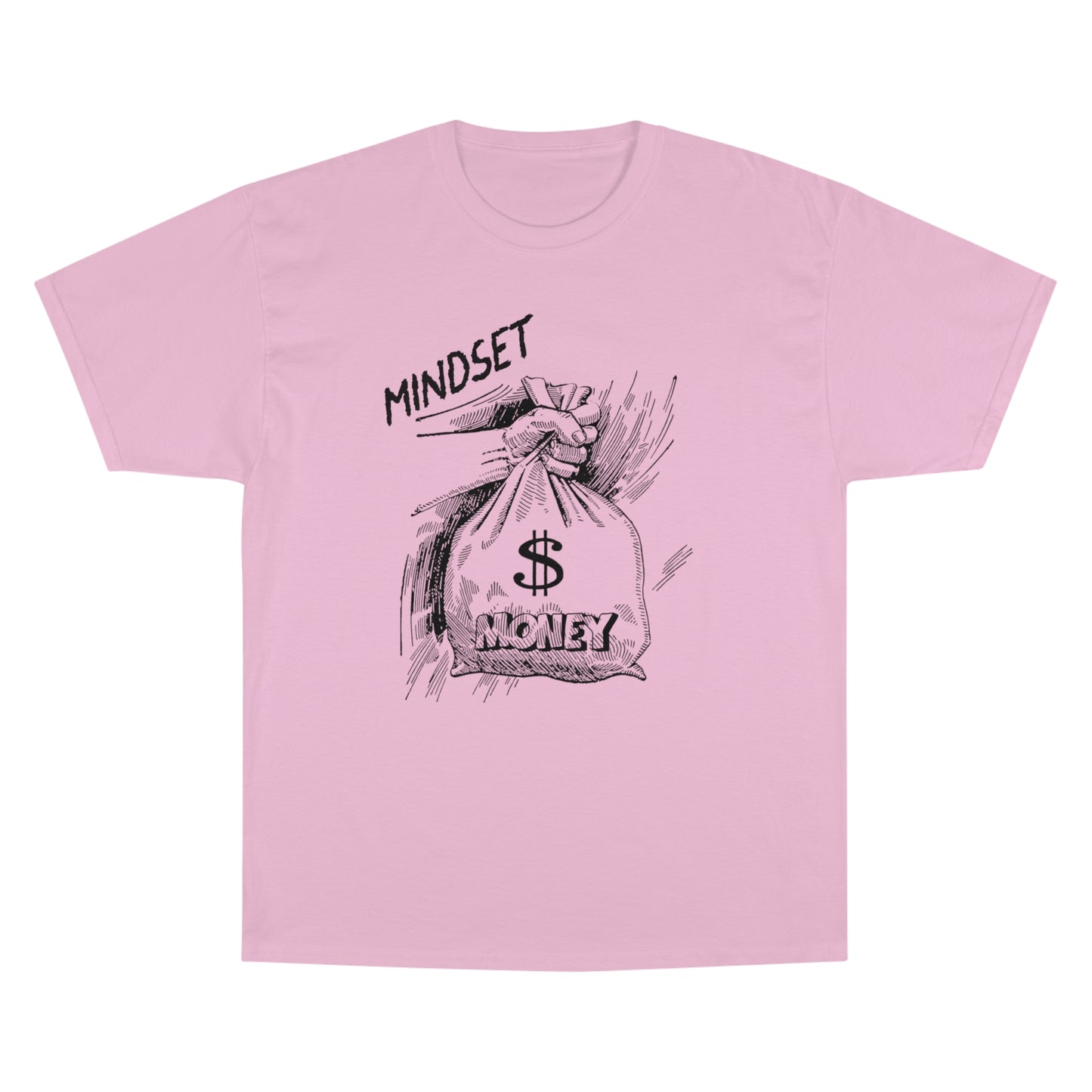 Mindset Money Champion T-Shirt – Motivational Graphic Tee for Success Minded Individuals