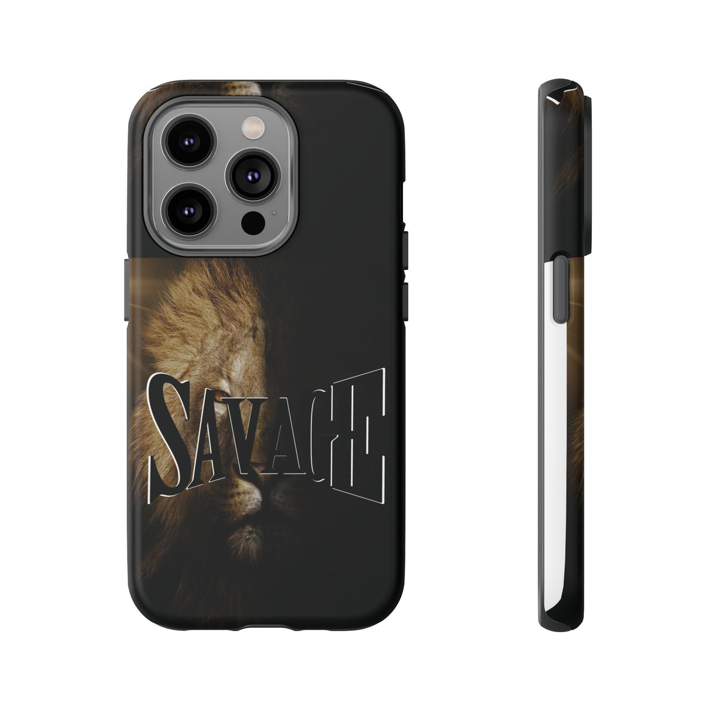 Savage Lion Phone Case - Tough & Stylish Protection